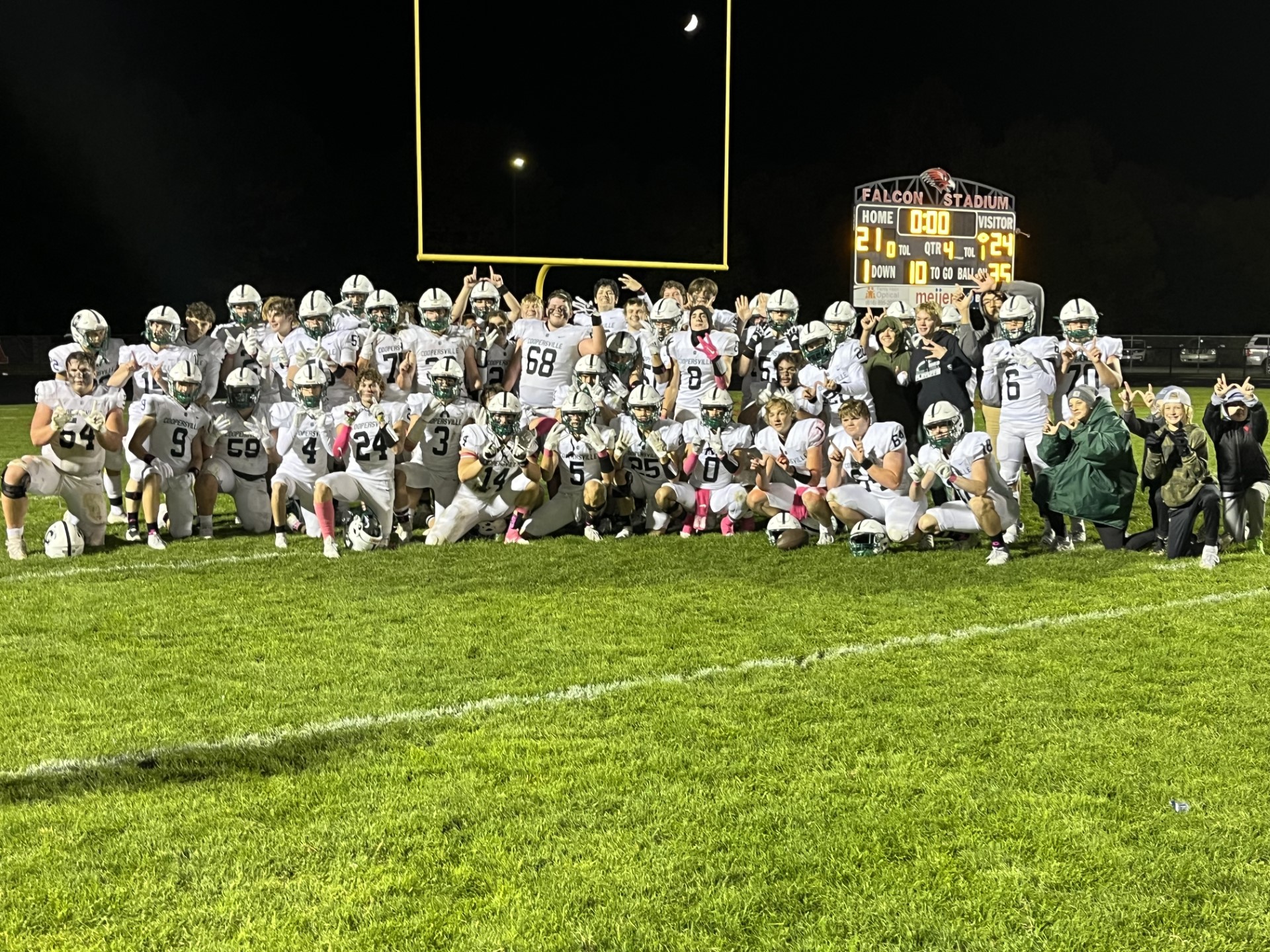 Coopersville football beats Allendale 24-21