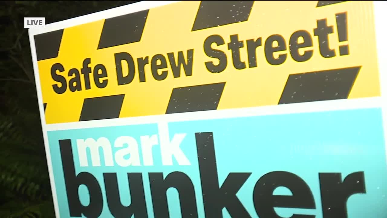 Drew Street road project