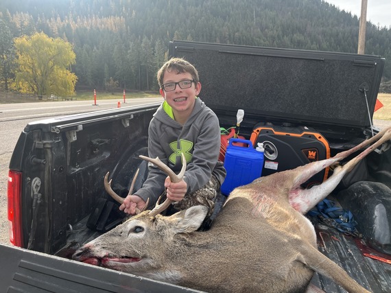 FWP Mason Greenside First Deer Bonner