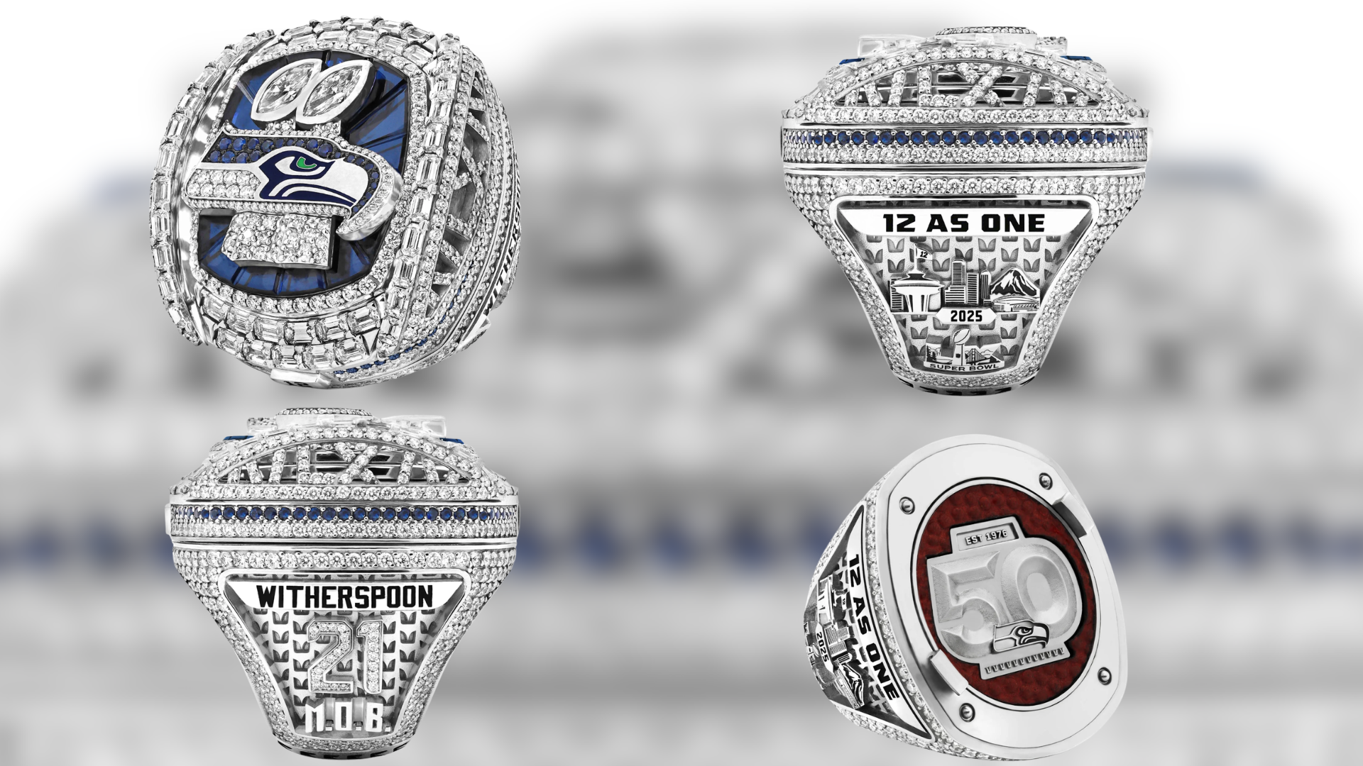 Seahawks Super Bowl LX ring