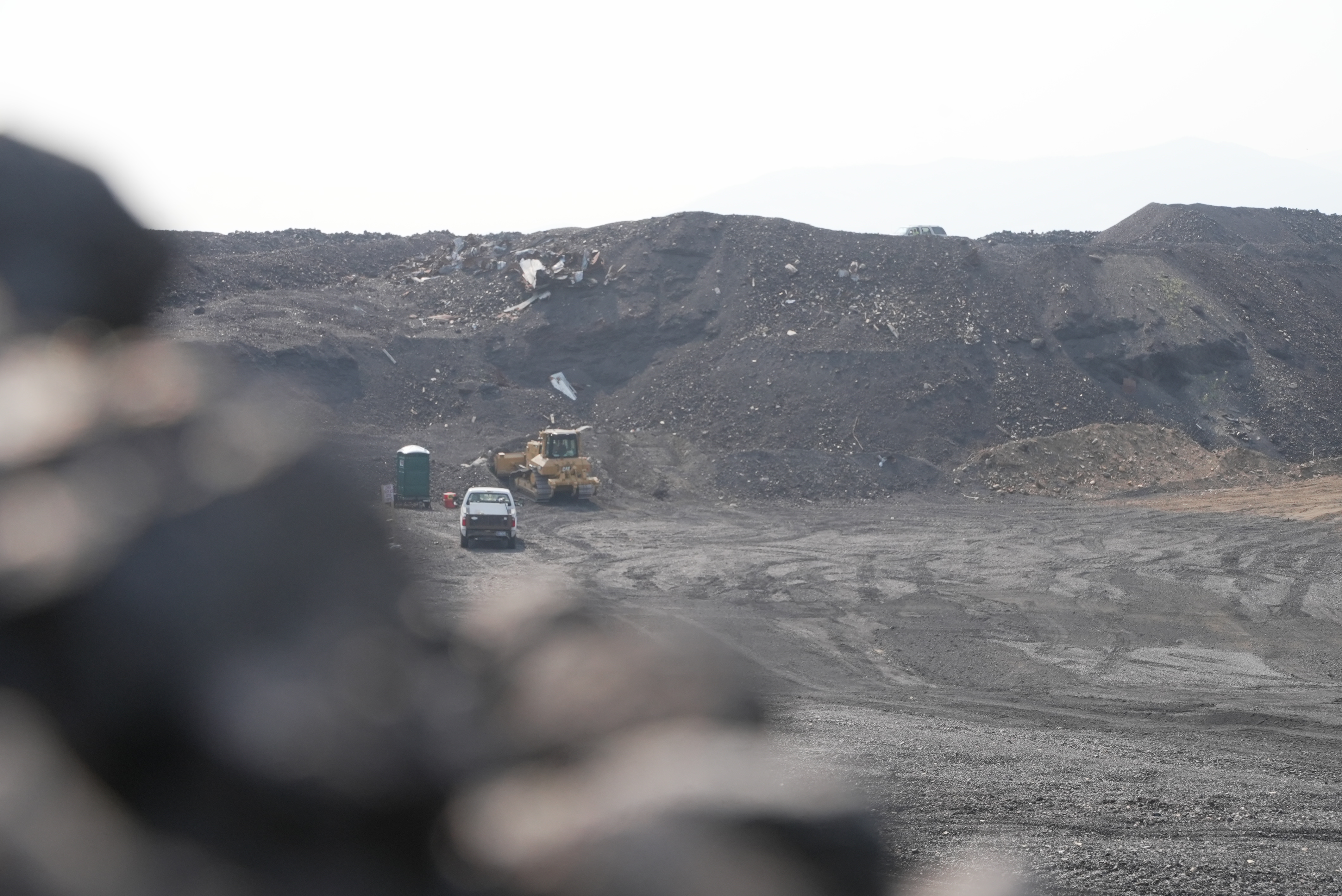 slag pile soil