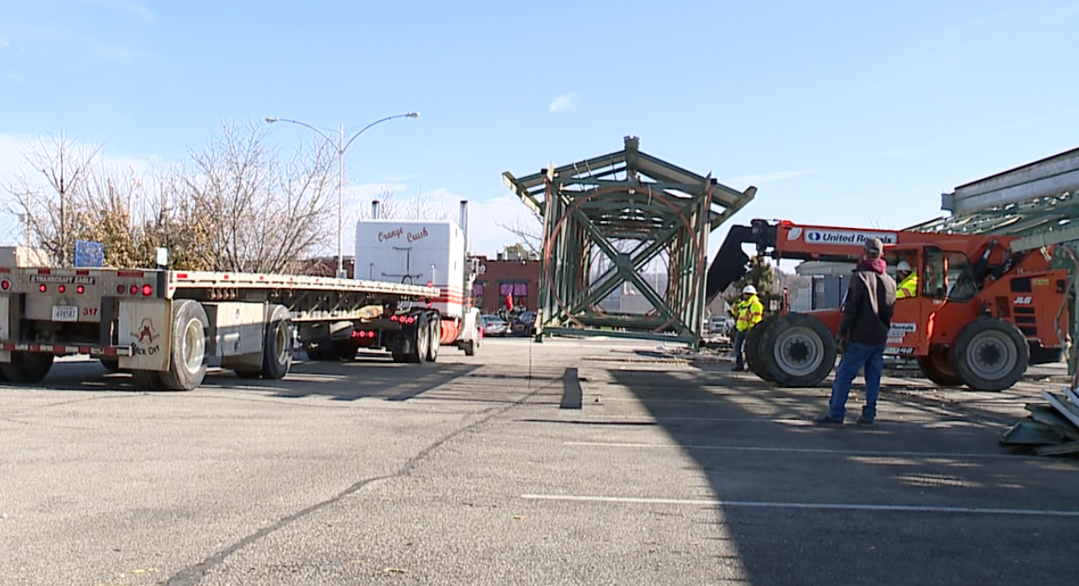 Removal of Overland Park pavilion 