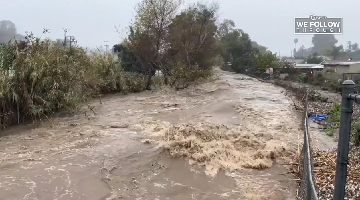 historic flooding in San Diego
