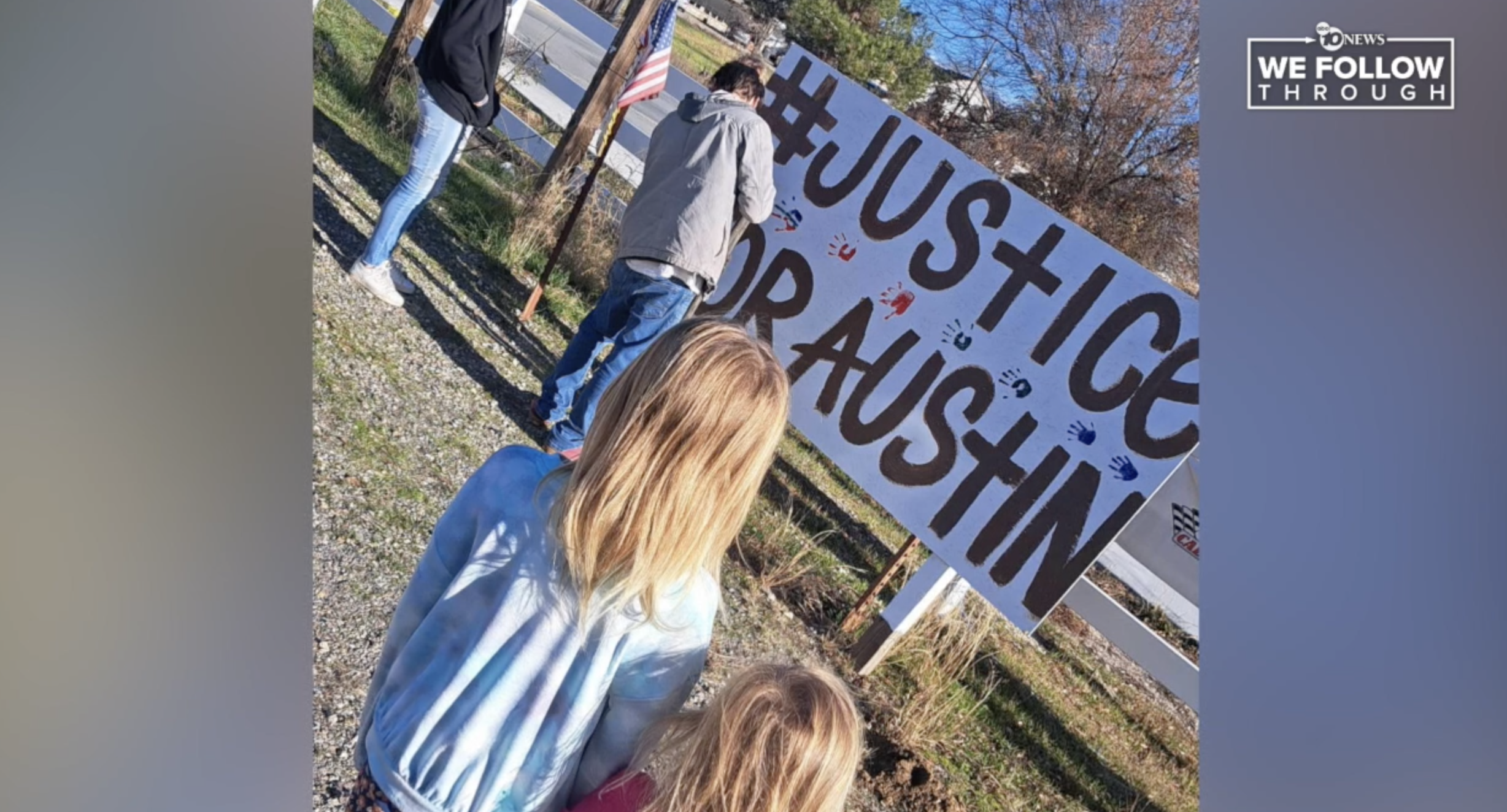 Family's sign remembering Campo hit-and-run victim is stolen