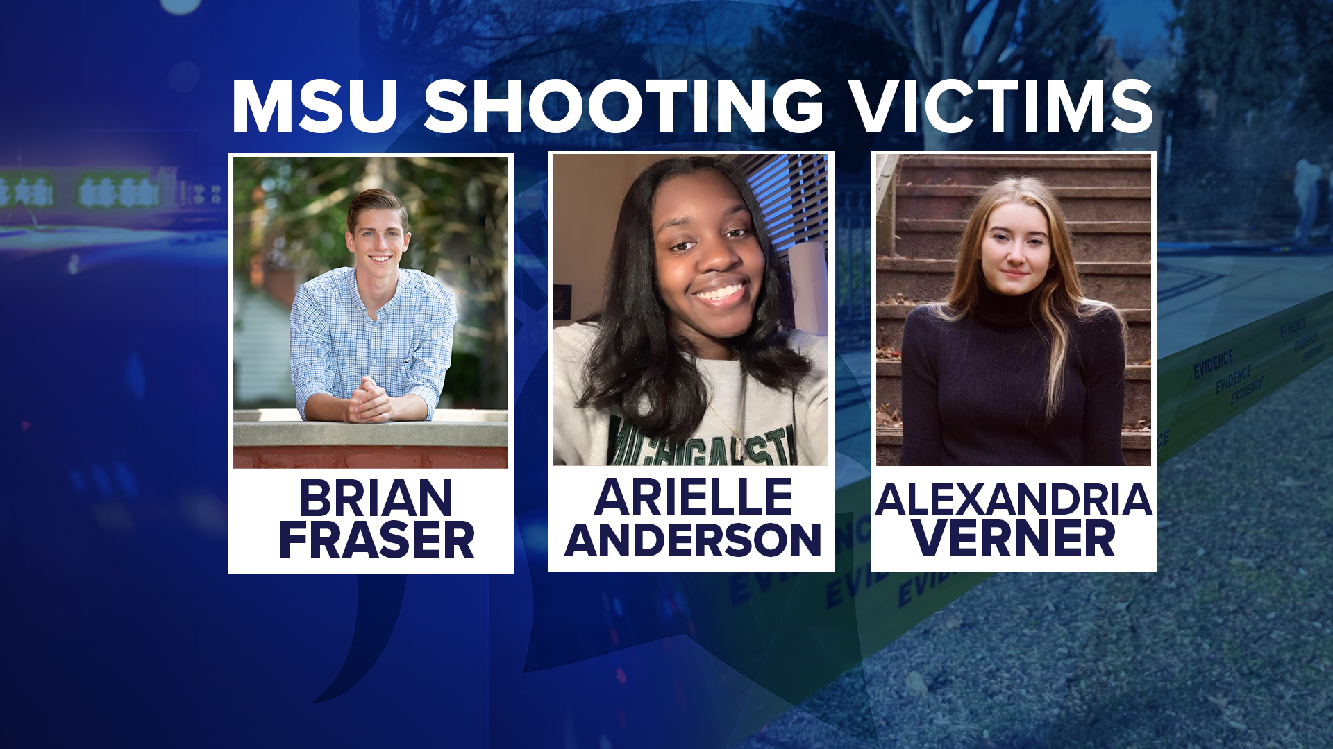 MSU Shooting Victims UPDATED 