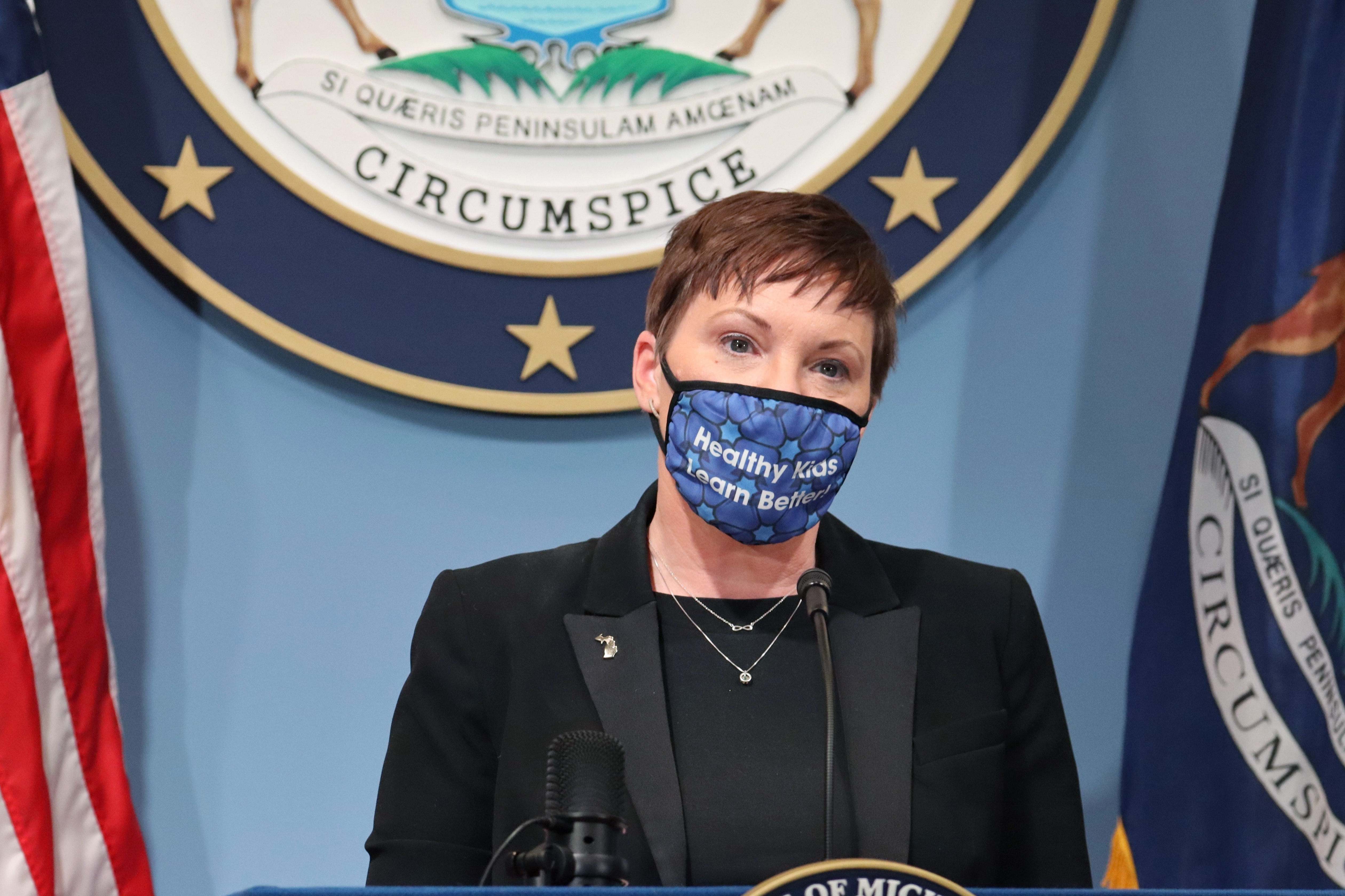 Virus Outbreak Michigan Health Director