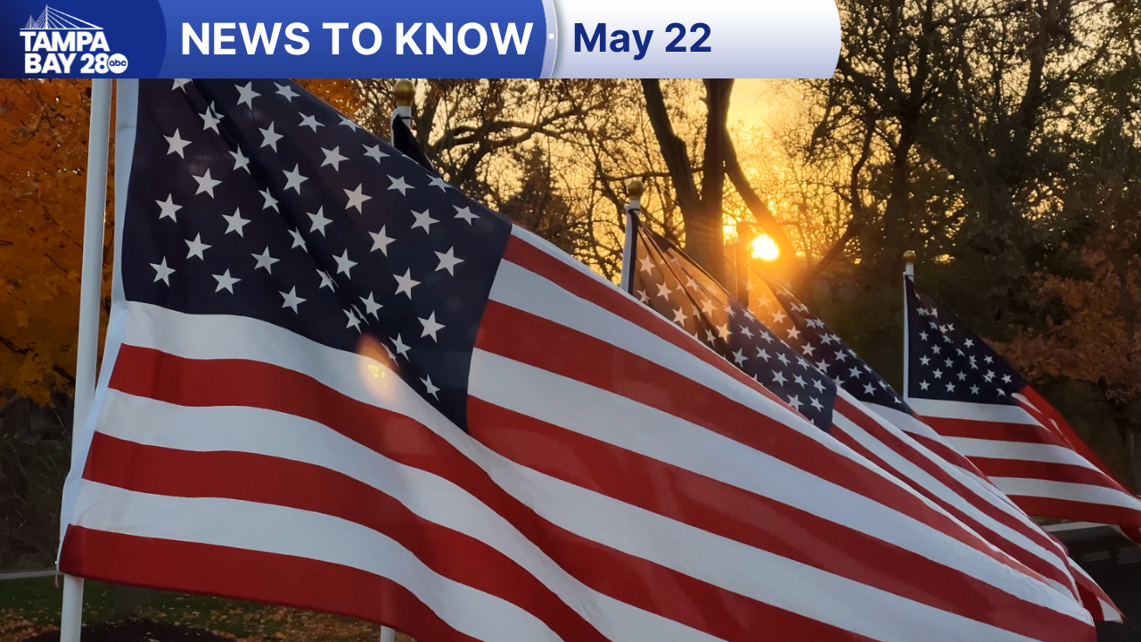 News to Know for May 22, 2026