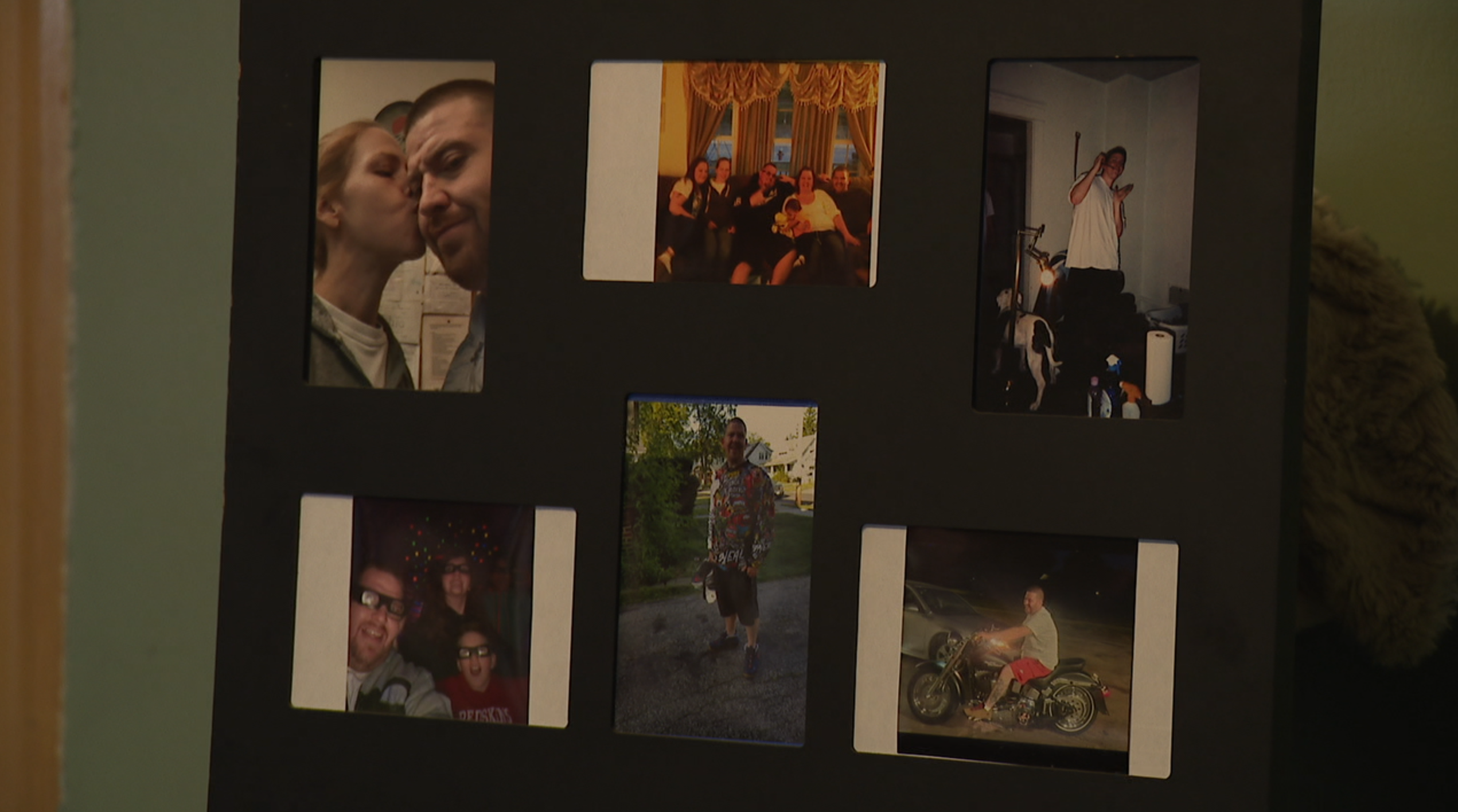 Collage of Calvin Jones and his loved ones