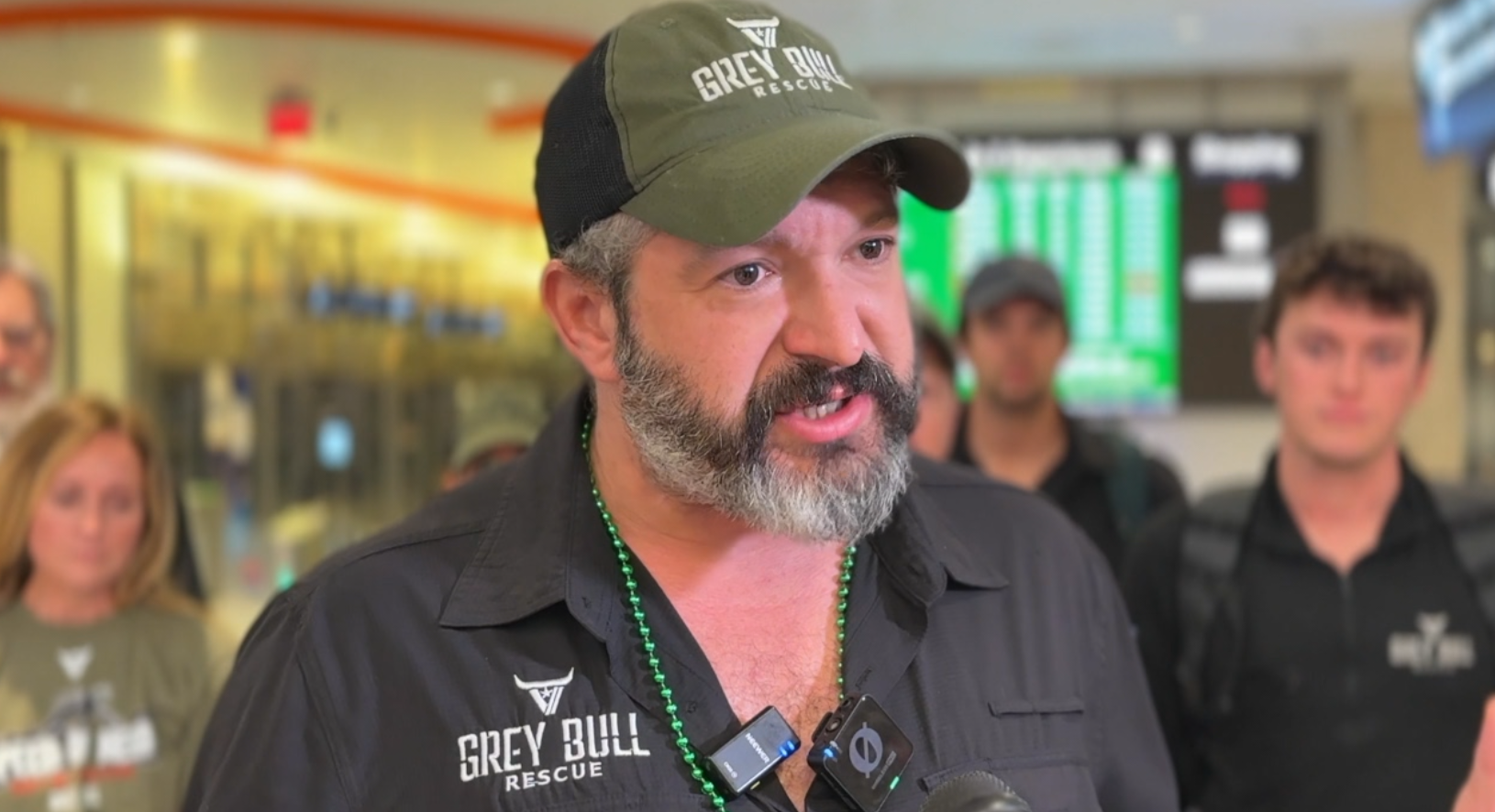 Grey Bull Rescue volunteers return after evacuation mission in Middle East