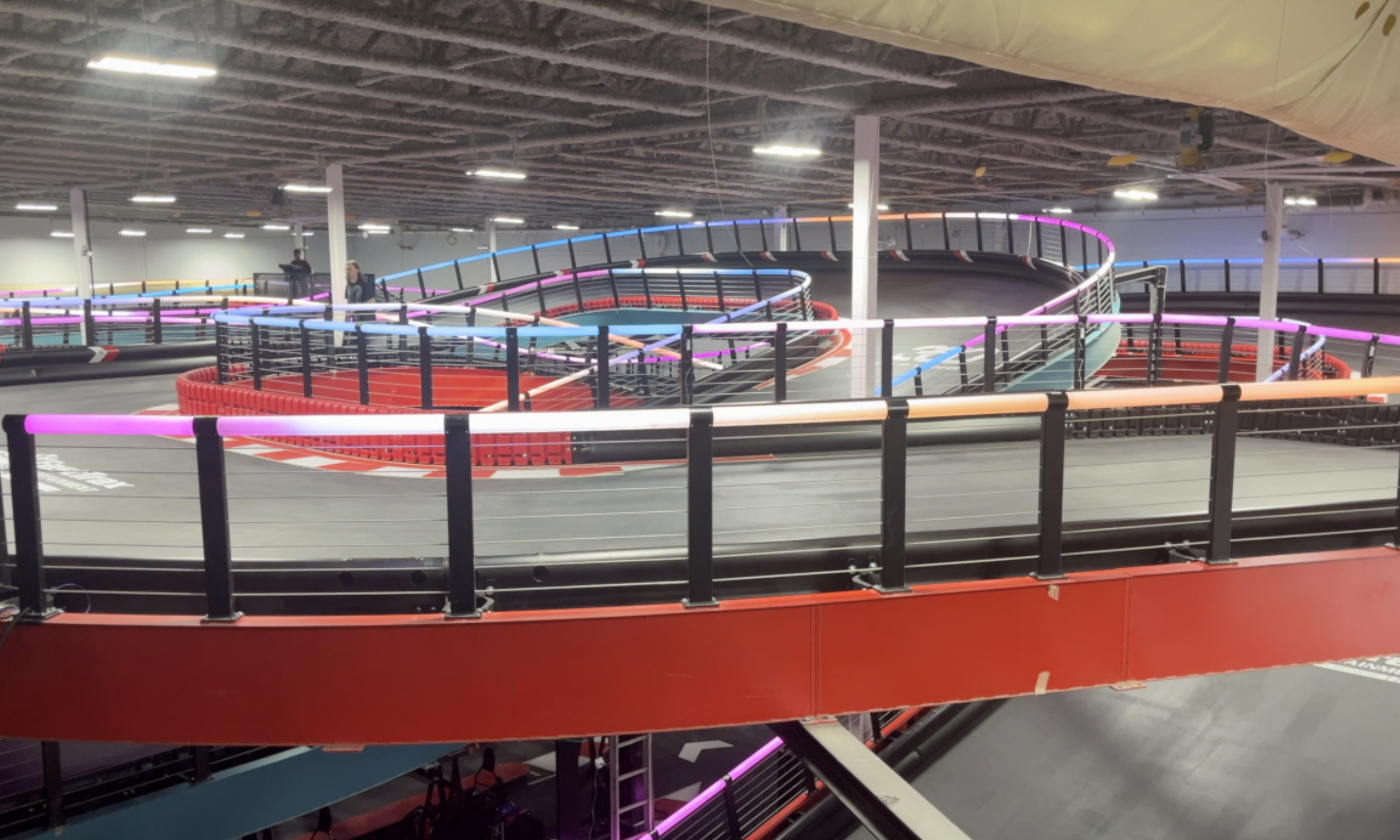 indoor race track