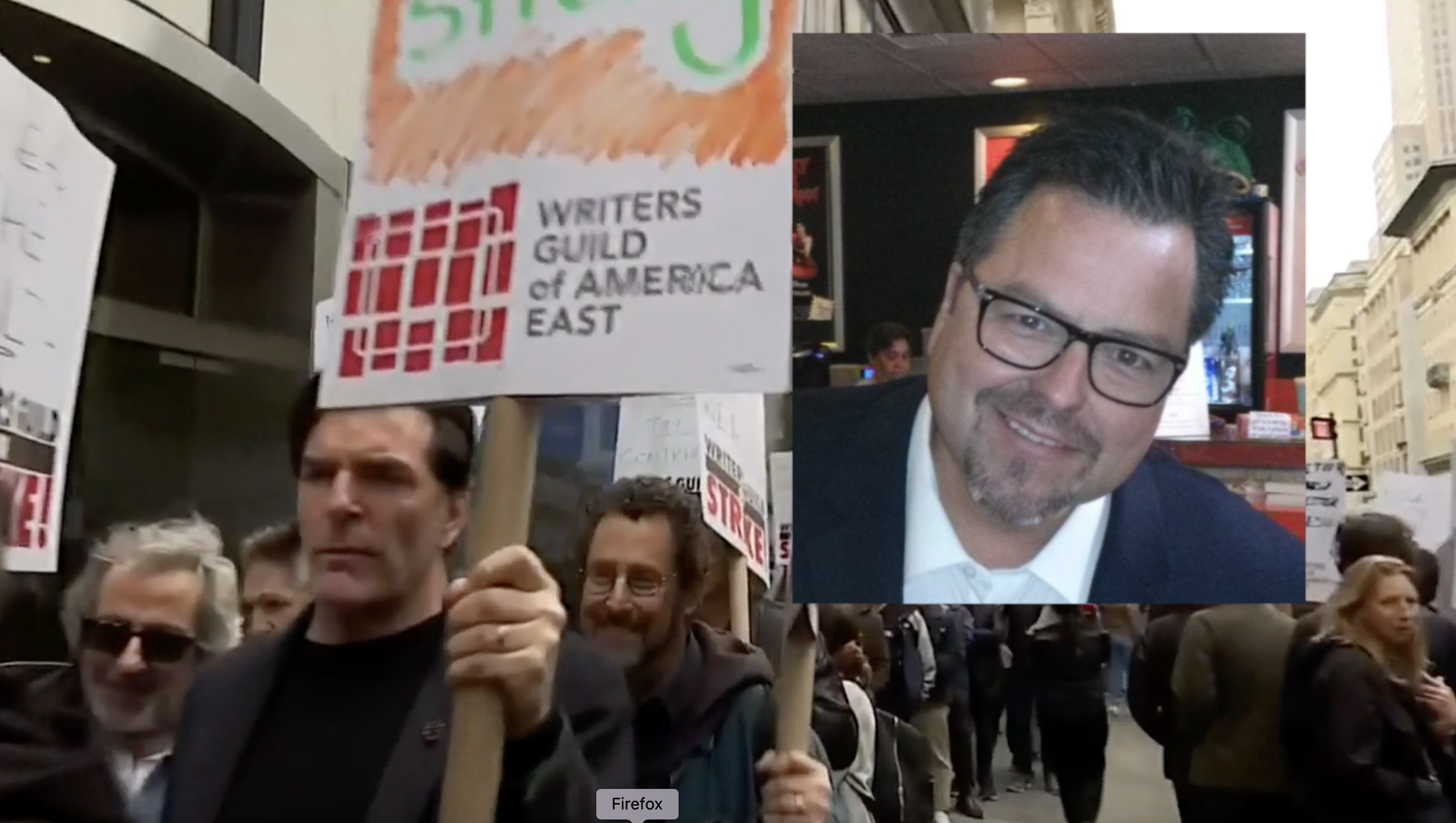 San Diego comic, writer to join Hollywood strike 
