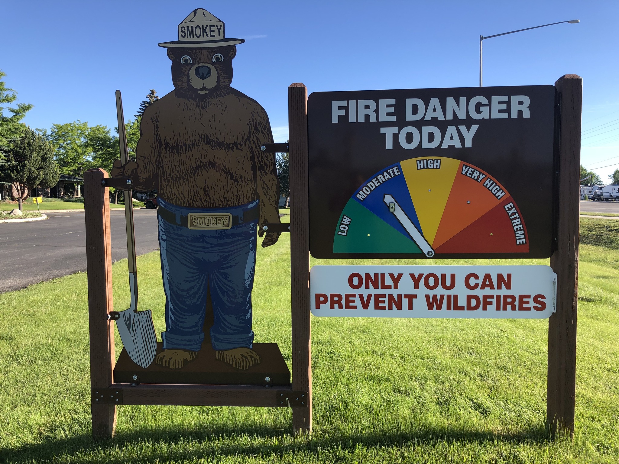 BNF Moderate Fire Danger 