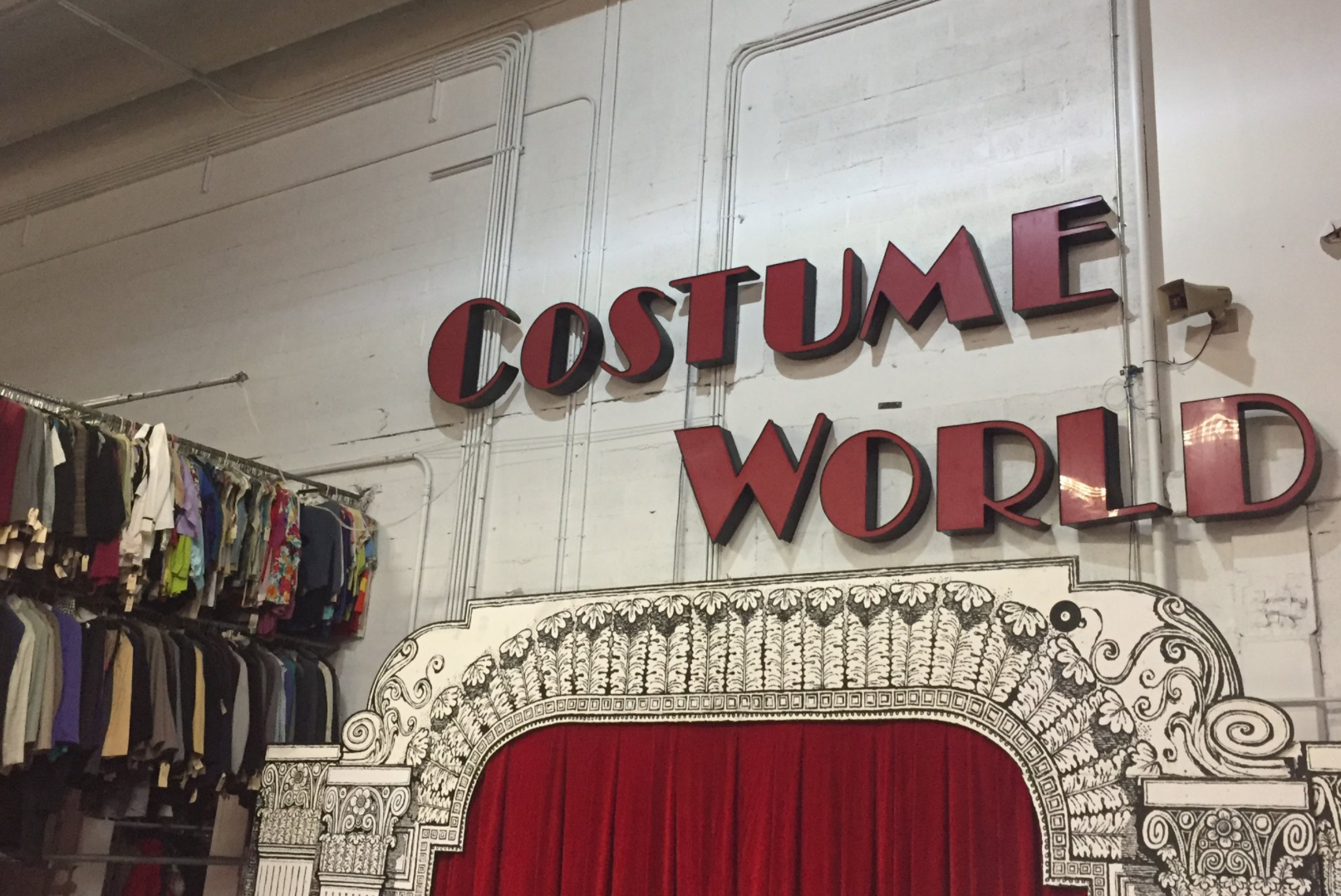 Costume World in Pompano Beach is home to over 1.2 million costumes.