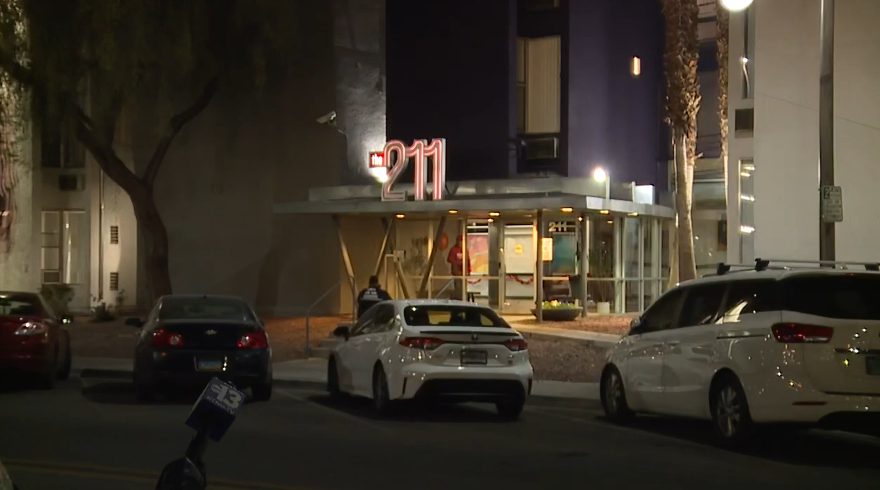 LVMPD: Stabbing leaves two dead downtown, suspect injured by own knife