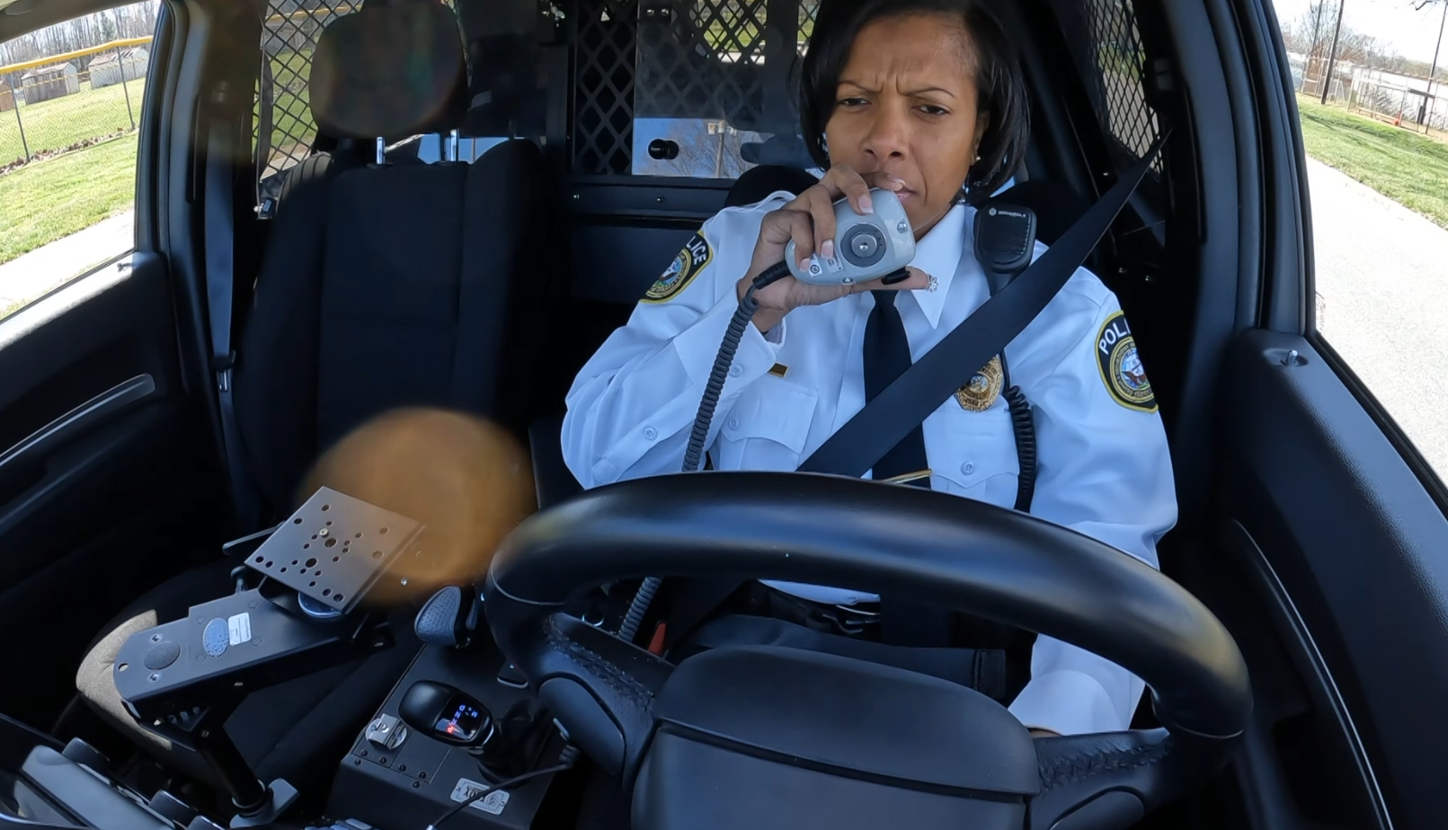 Trailblazing woman first to lead Navy security forces at NAS Oceana