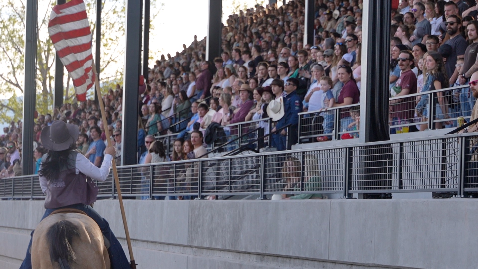UM Spring Rodeo Fans