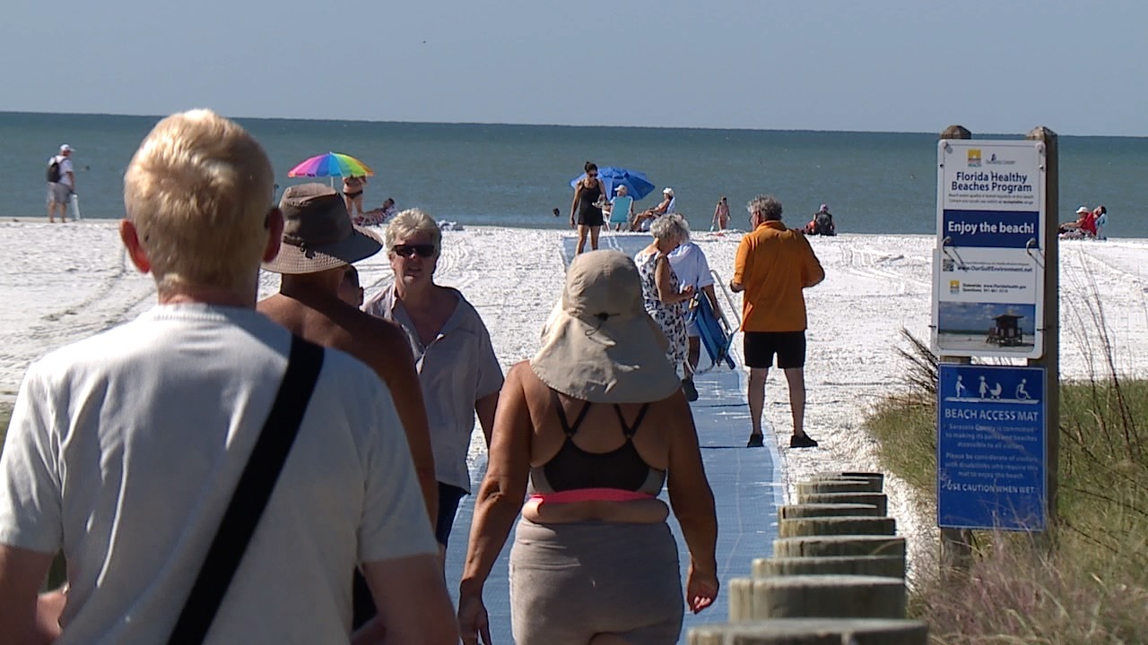 Sarasota County beach