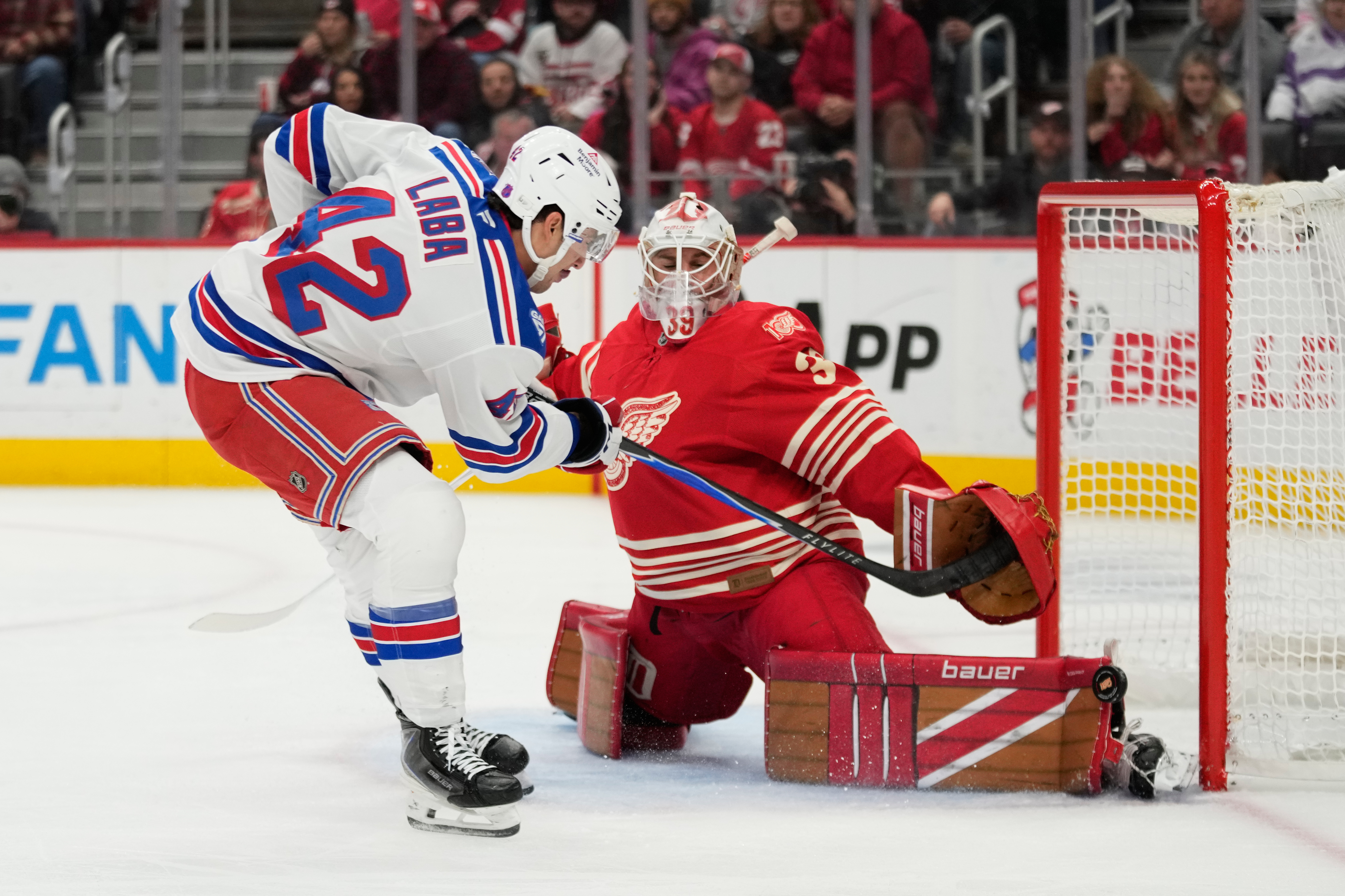 Rangers Red Wings Hockey