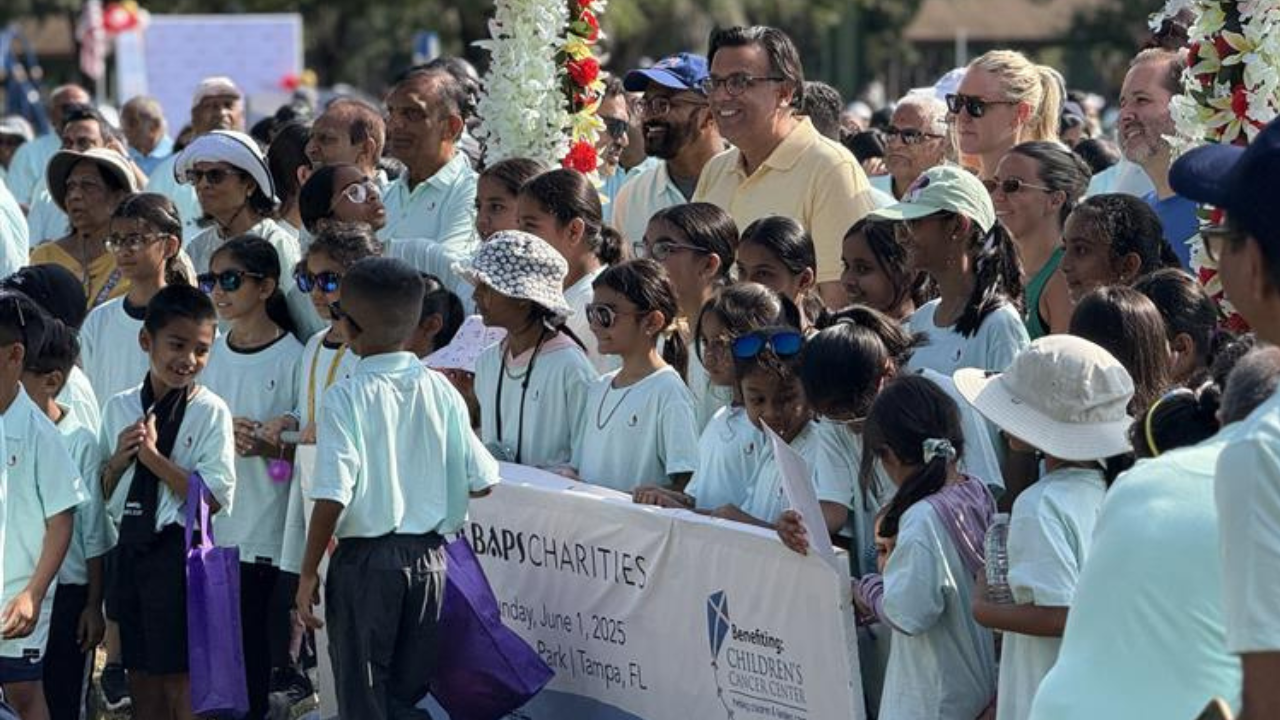 Childhood cancer walk