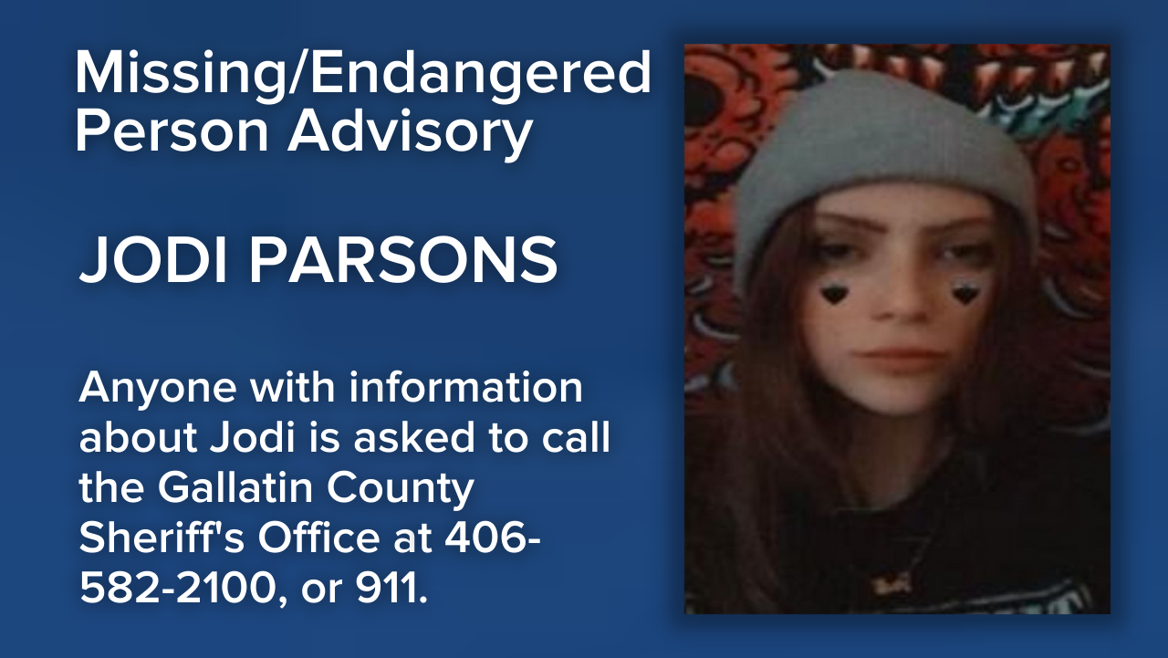 Missing/Endangered Person Advisory issued for Bozeman teen