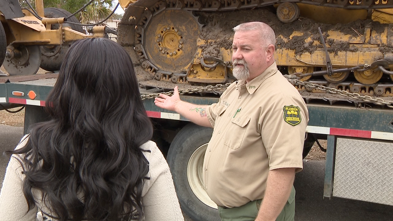 Florida Forest Service responds to early wildfire surge in Polk County