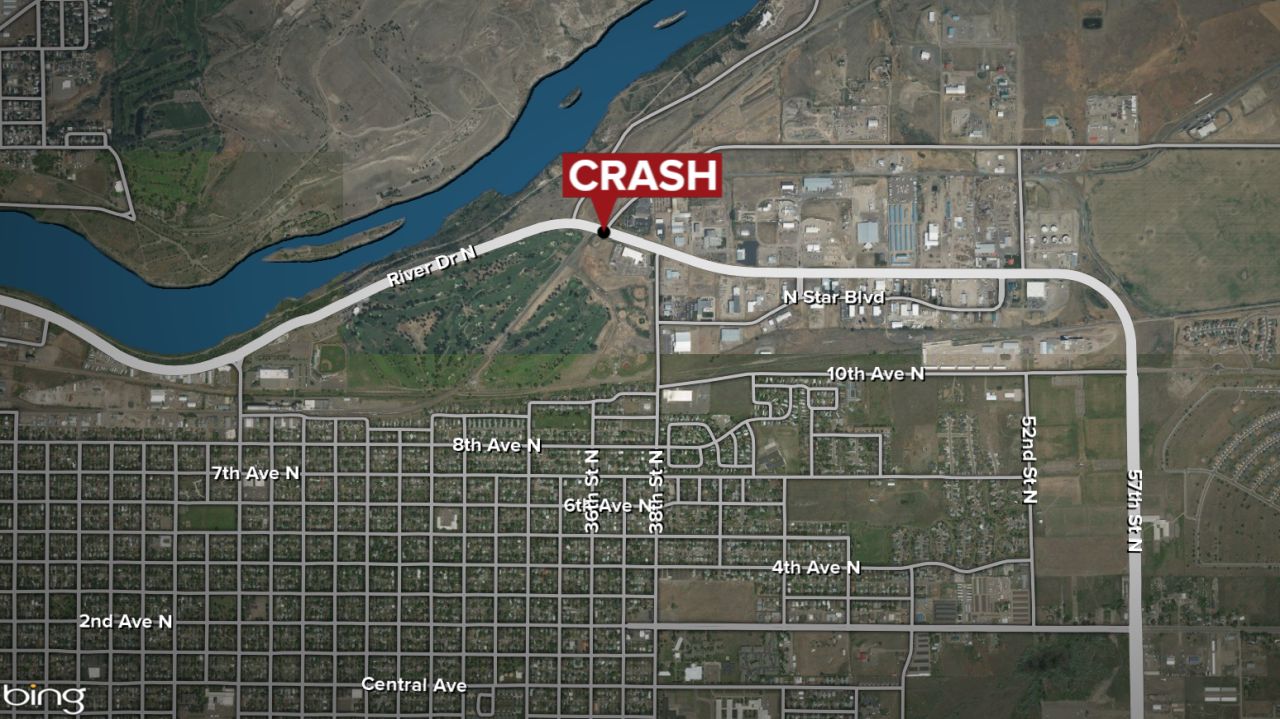 Woman dies in two-vehicle collision in Great Falls