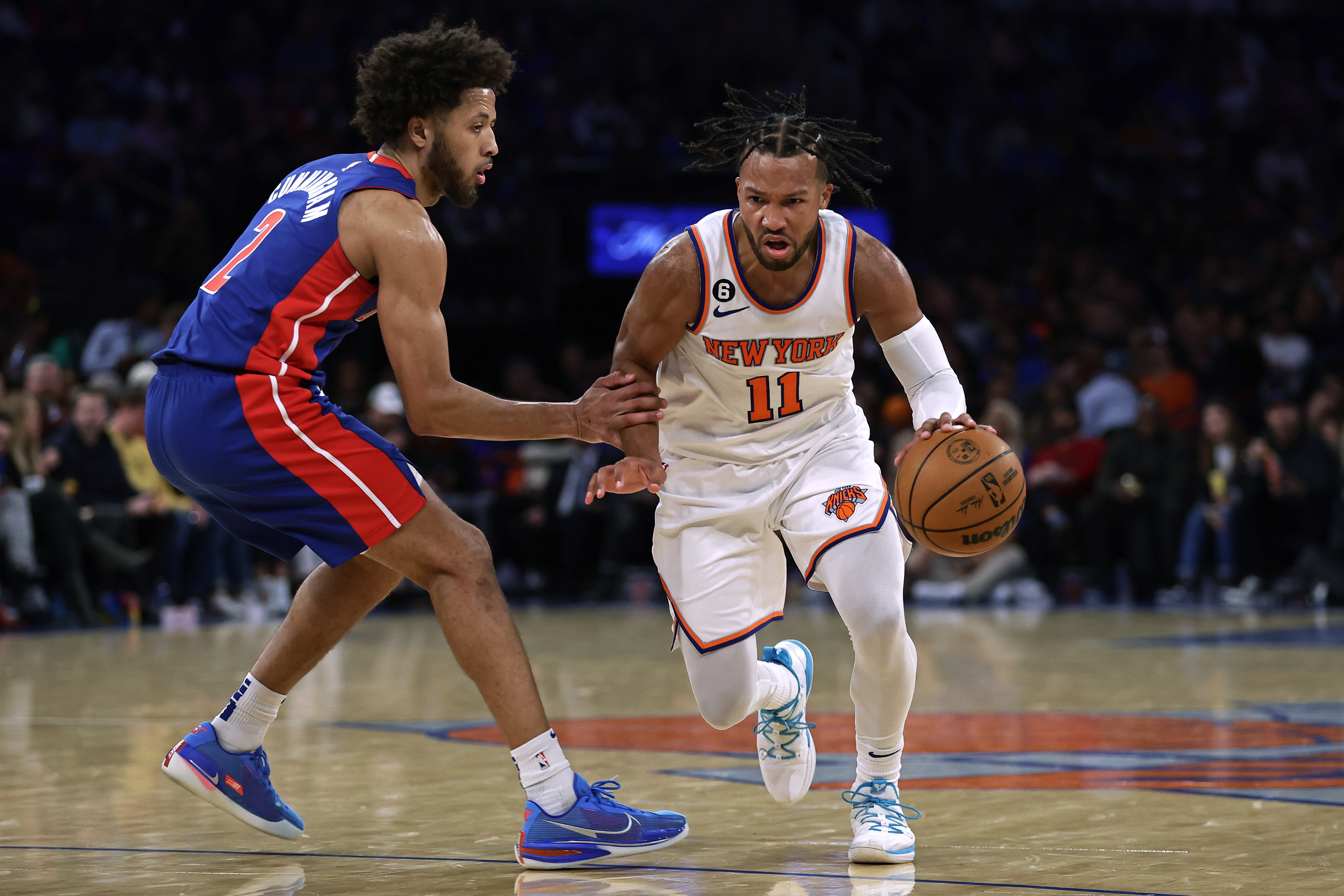 Jalen Brunson Pistons Knicks Basketball