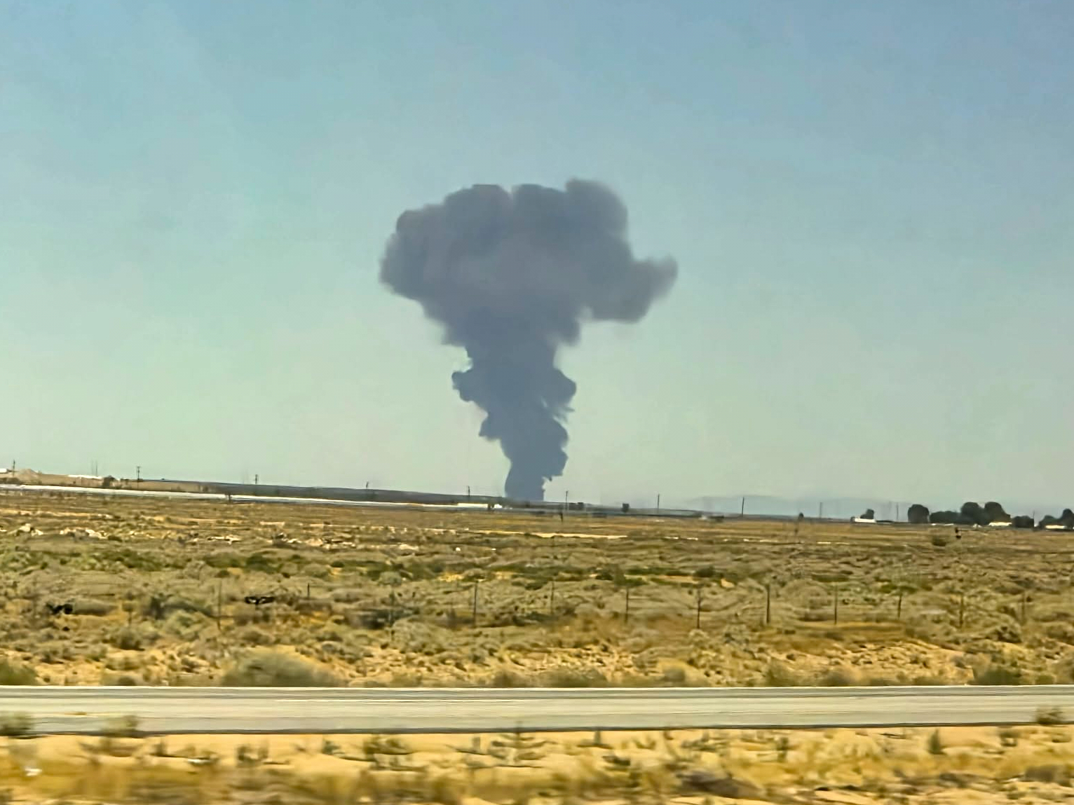 Military Crash California