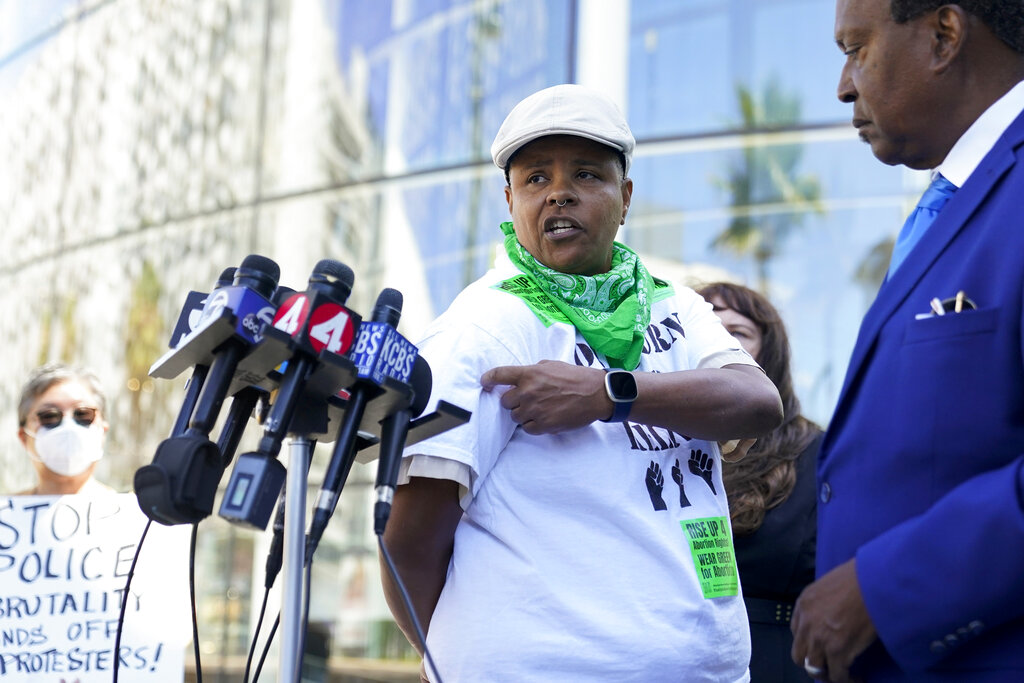 Abortion Protester Sedated
