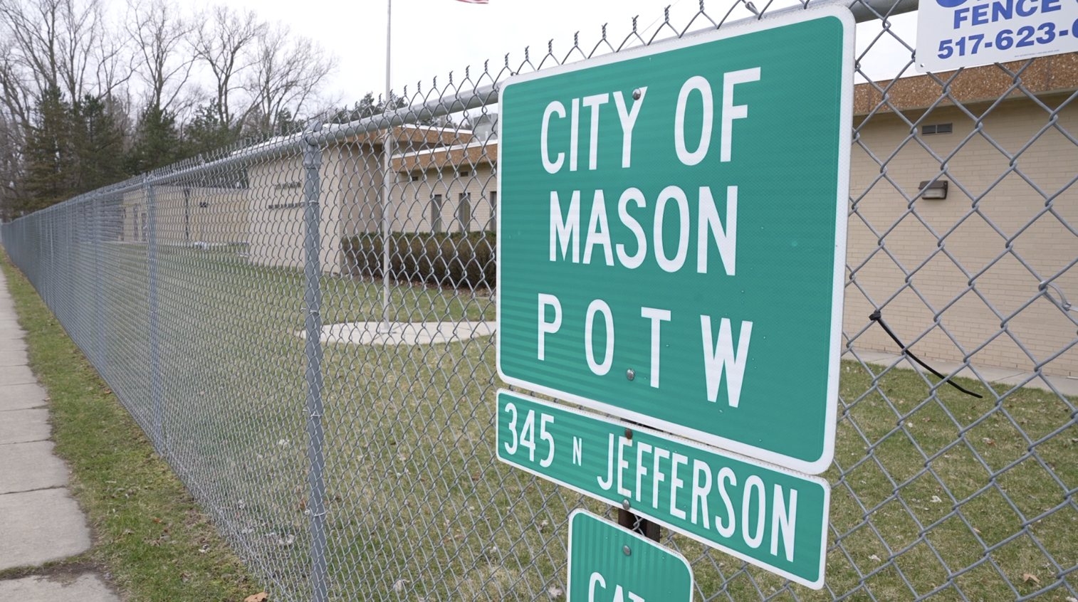 Mason wastewater treatment plant