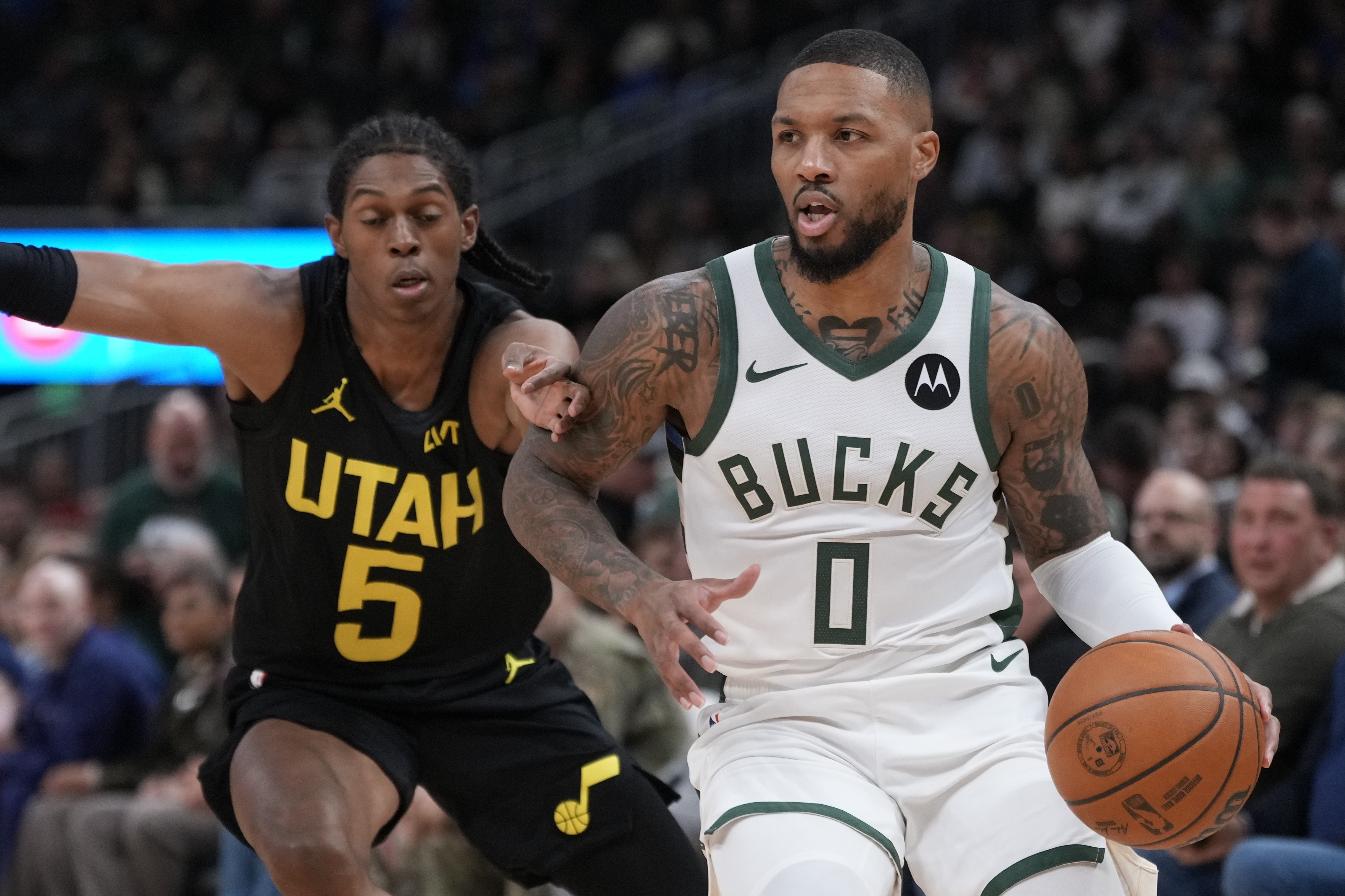 Jazz Bucks Basketball