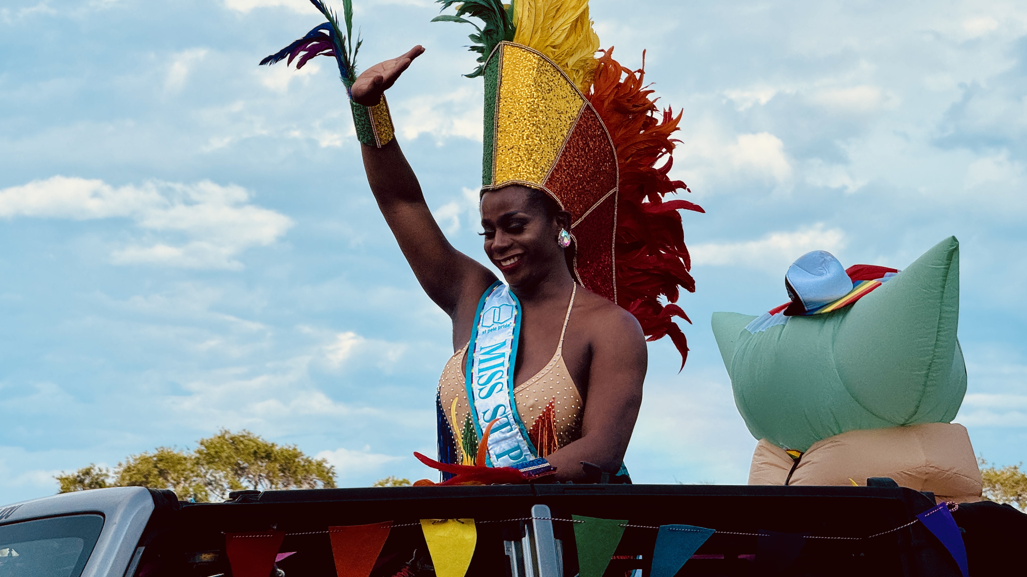Pride parade in St. Petersburg, Fla June 2024