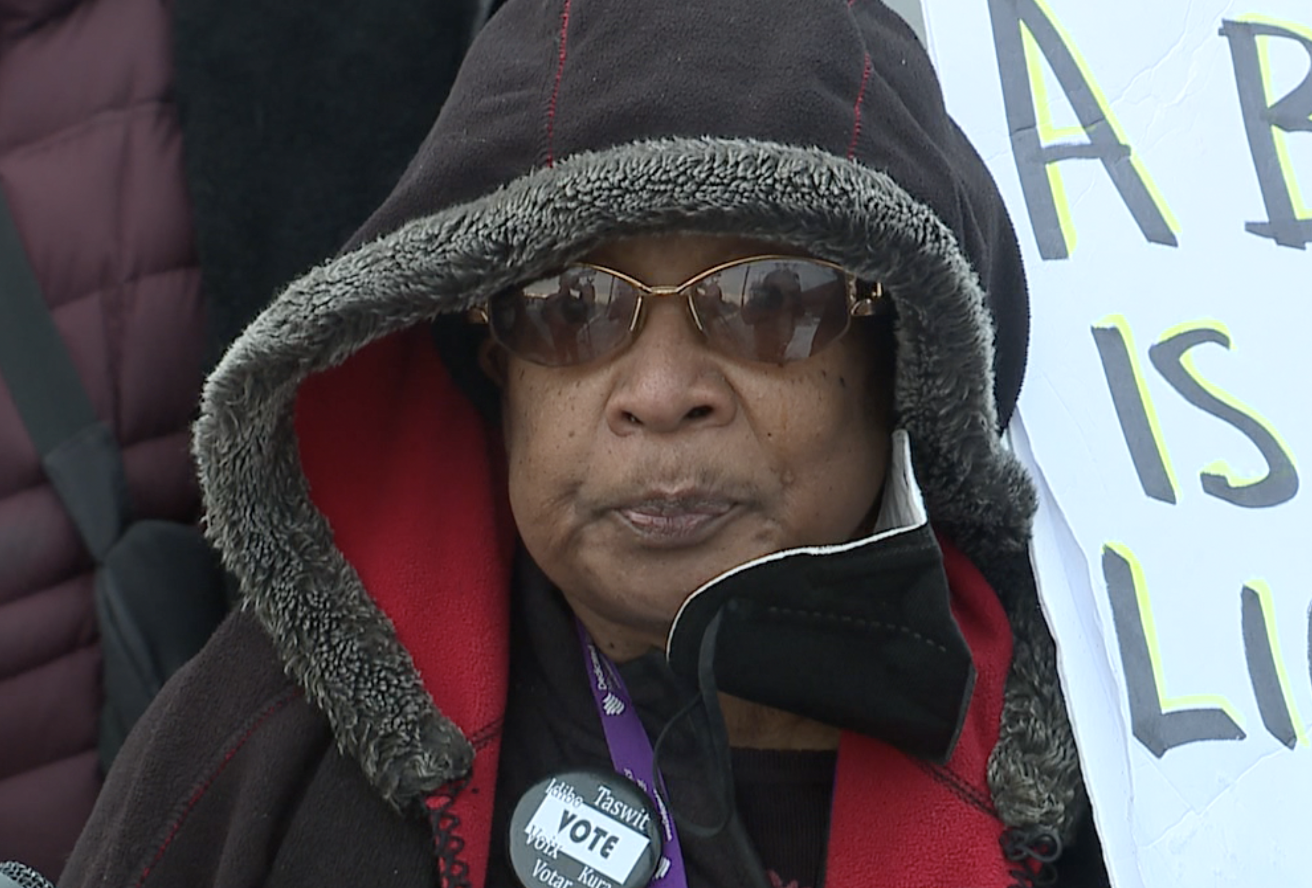 Detroit Officer Protest