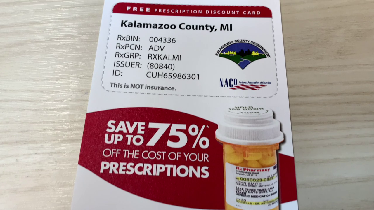 Kalamazoo Co. Free Prescription Discount Card
