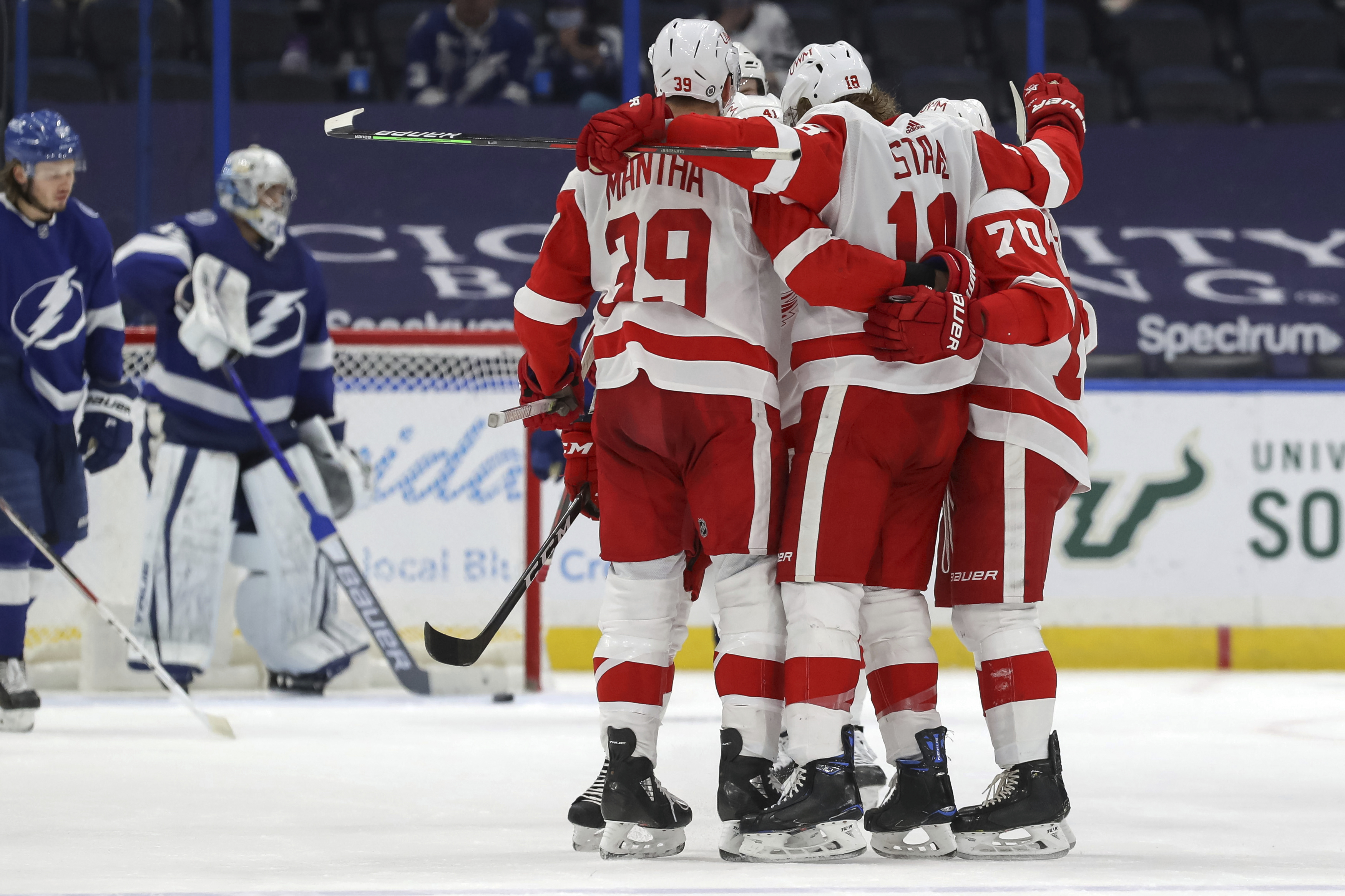 Red Wings Lightning Hockey