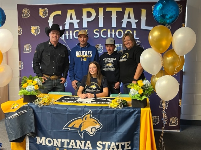 Hailey Burger signs