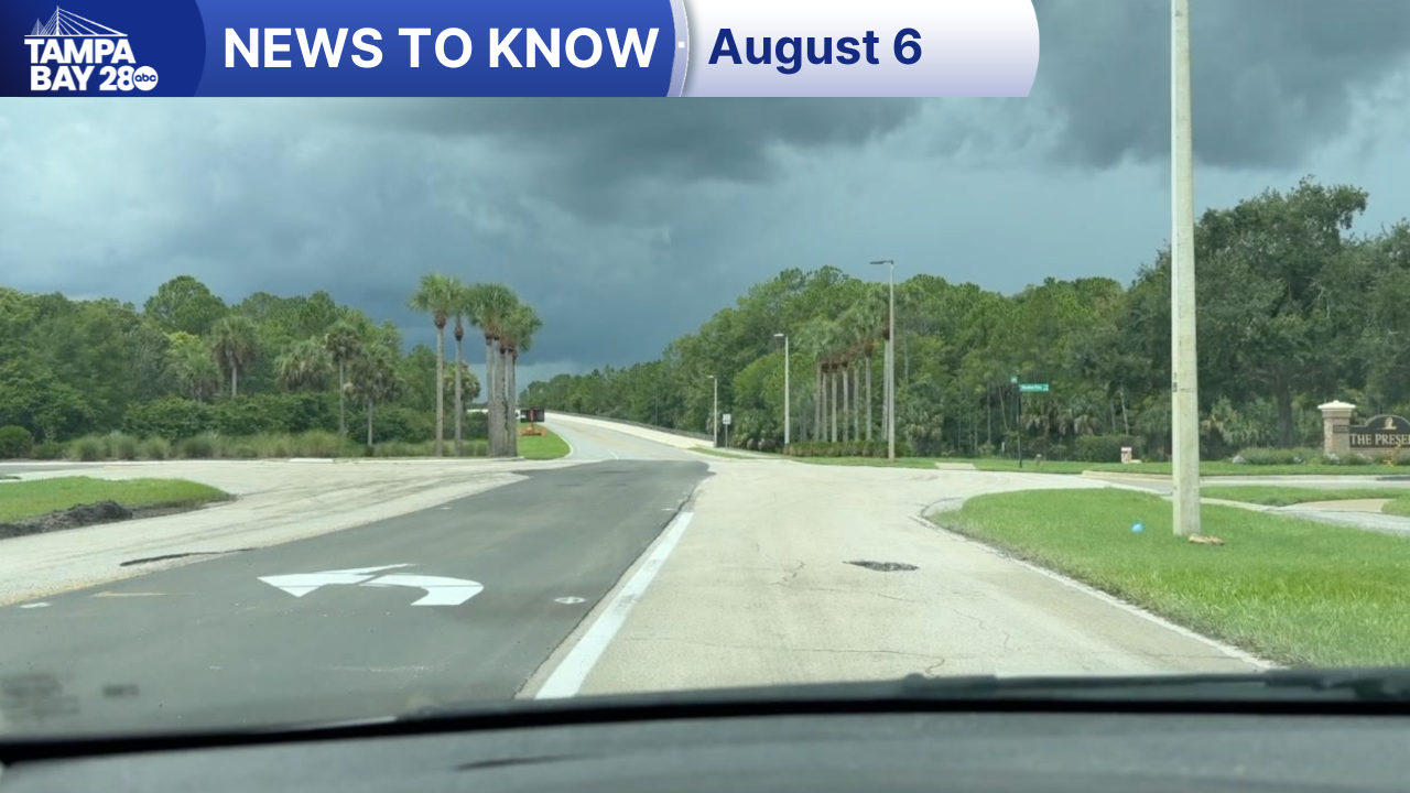 News to Know for Aug. 6, 2026