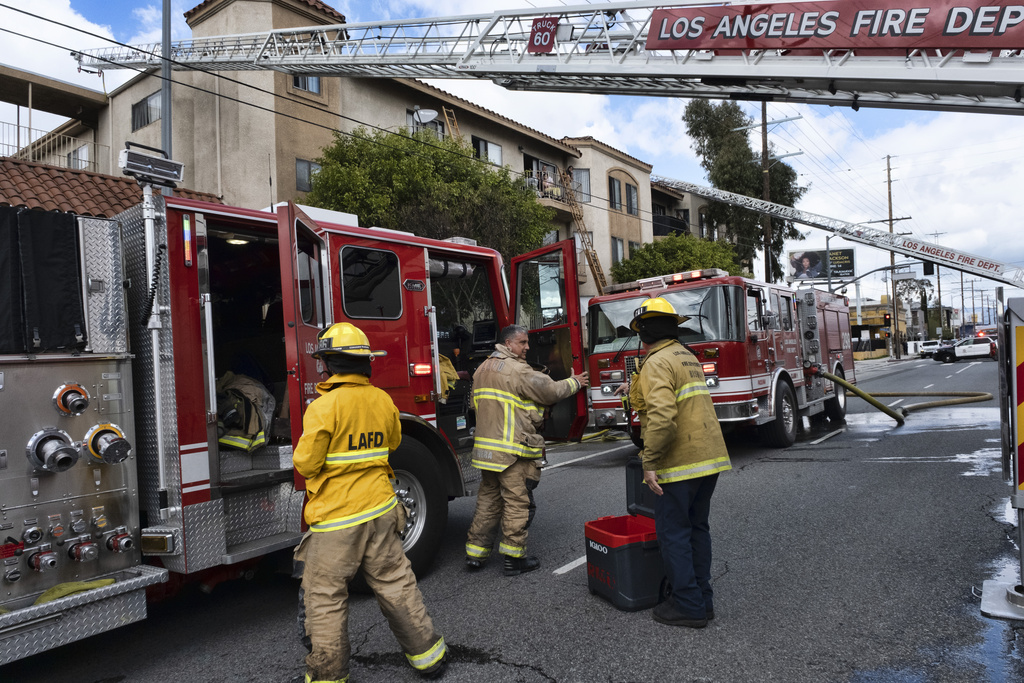 Los Angeles Apartment Fire