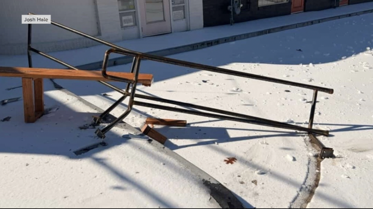 Mila Cafe Storm damages