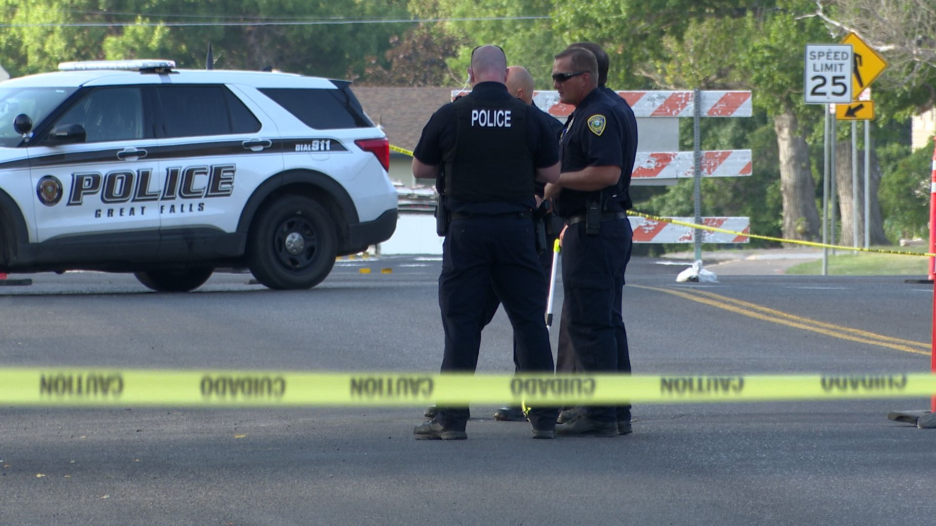 A man died in a motorcycle crash in Great Falls on Tuesday, August 23, 2022.