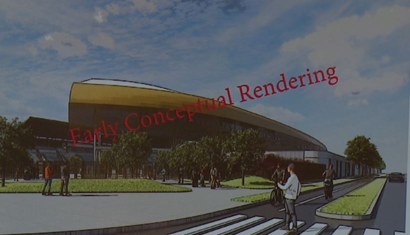 Proposed GR Soccer Stadium Rendering