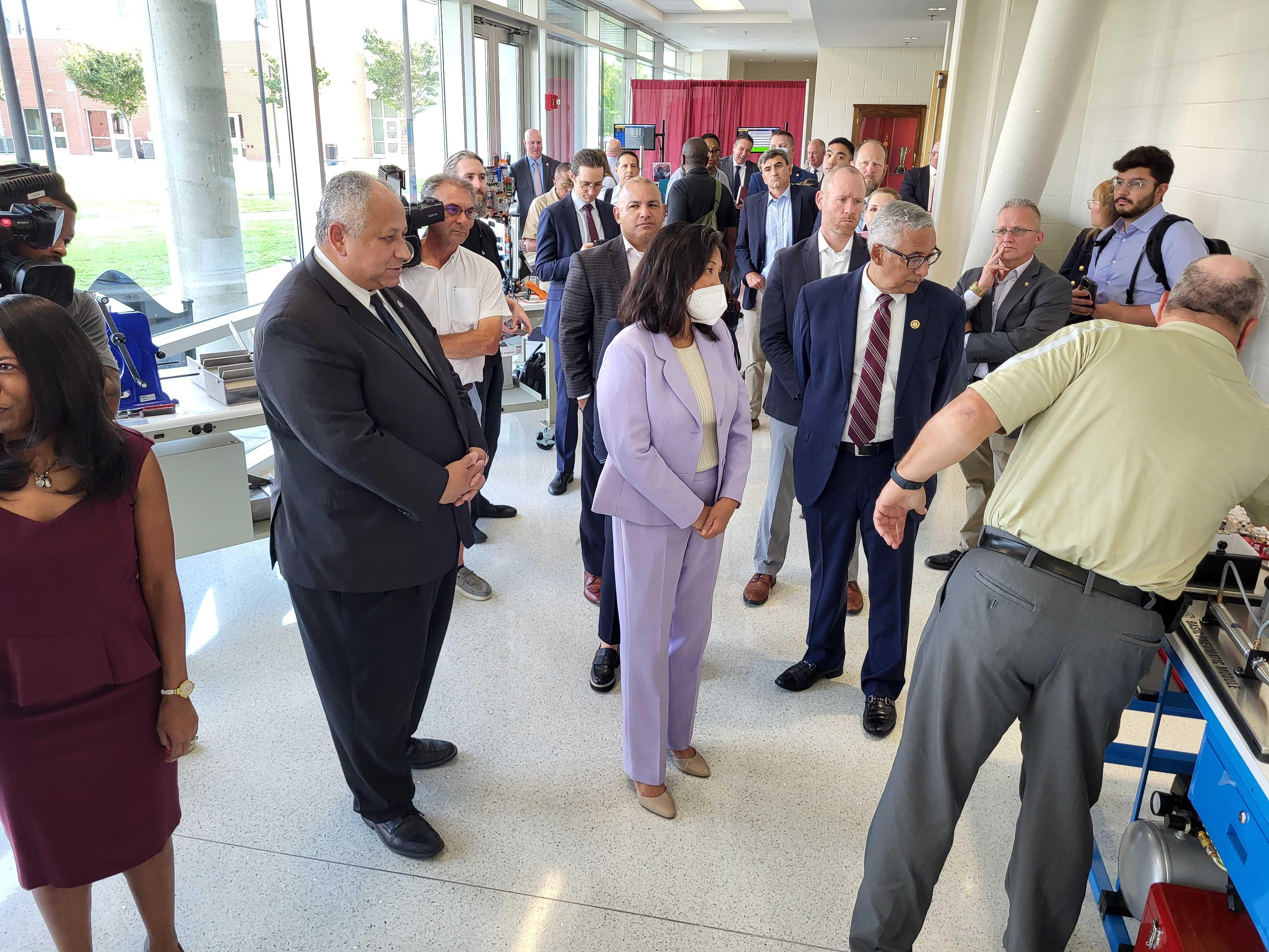 Sec Nav apprentice school tour 2
