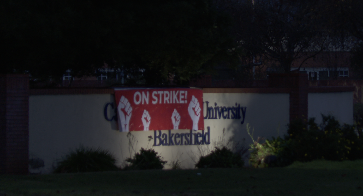 CSUB on strike.