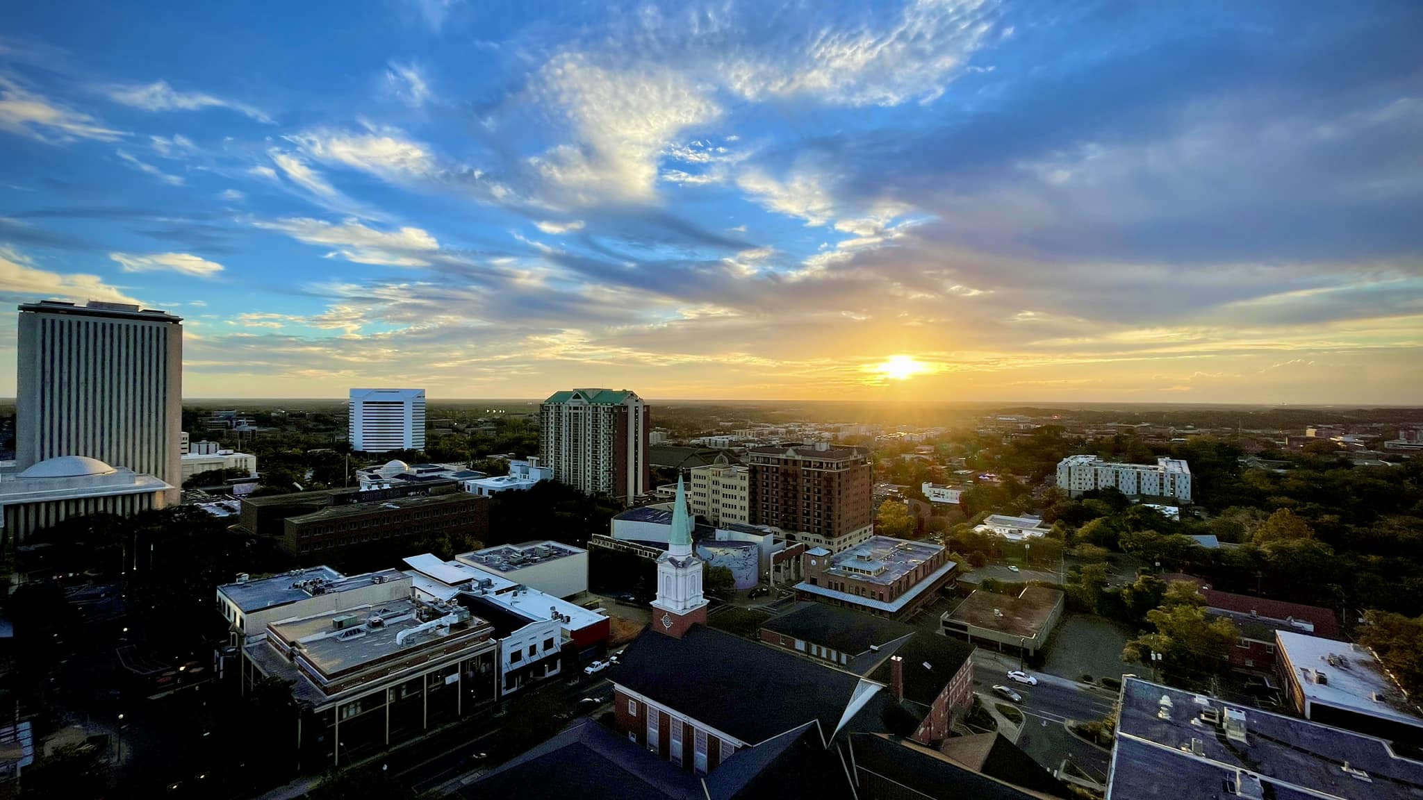 Downtown Tallahassee Sunset