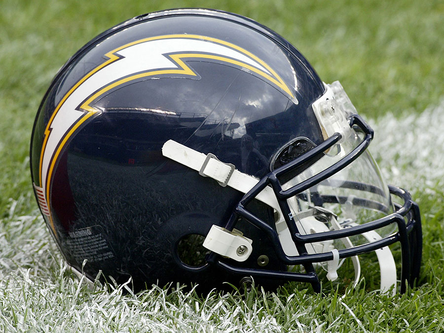 san diego chargers blue helmet
