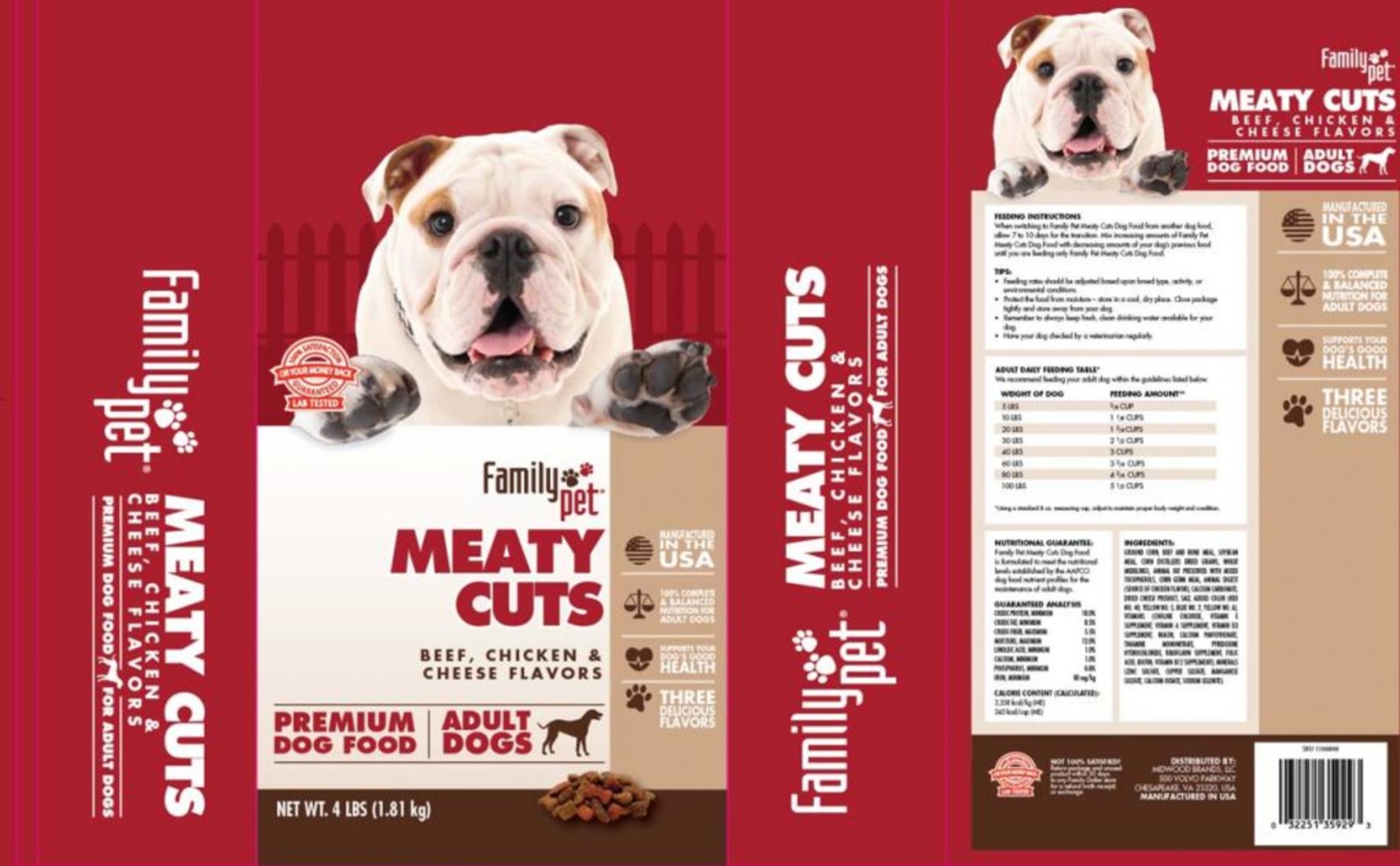 Dog food sold nationwide being recalled over concerns of mold by-product