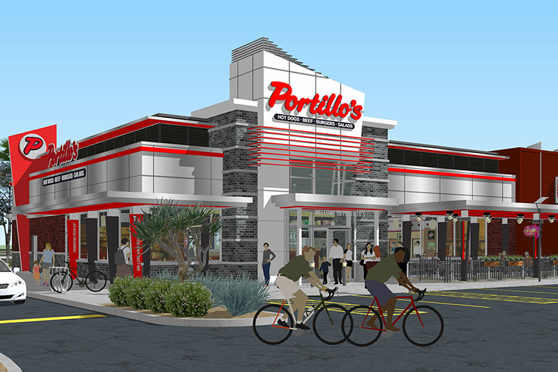 Portillo's Glendale rendering