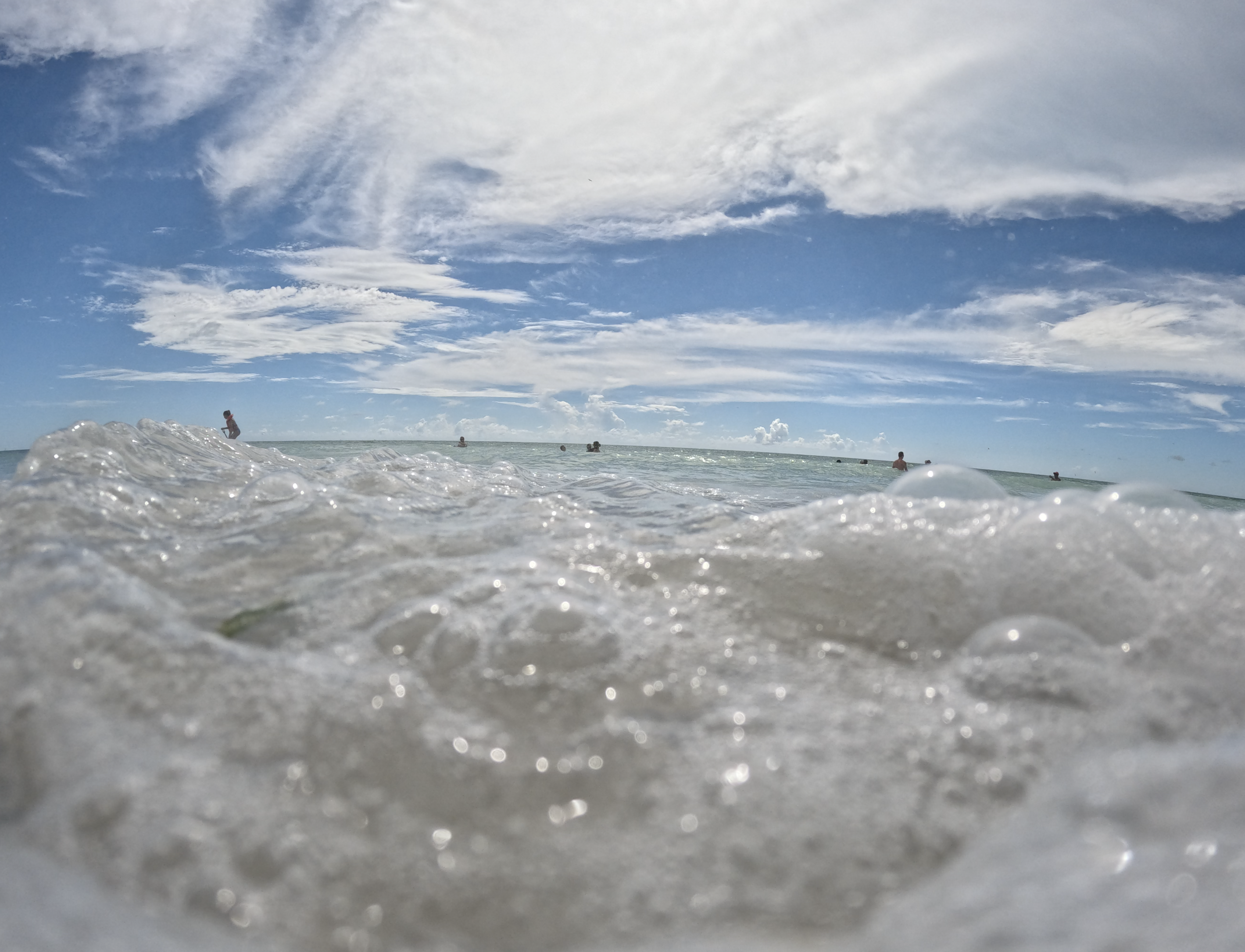 Waves on Pass-a-Grille Beach