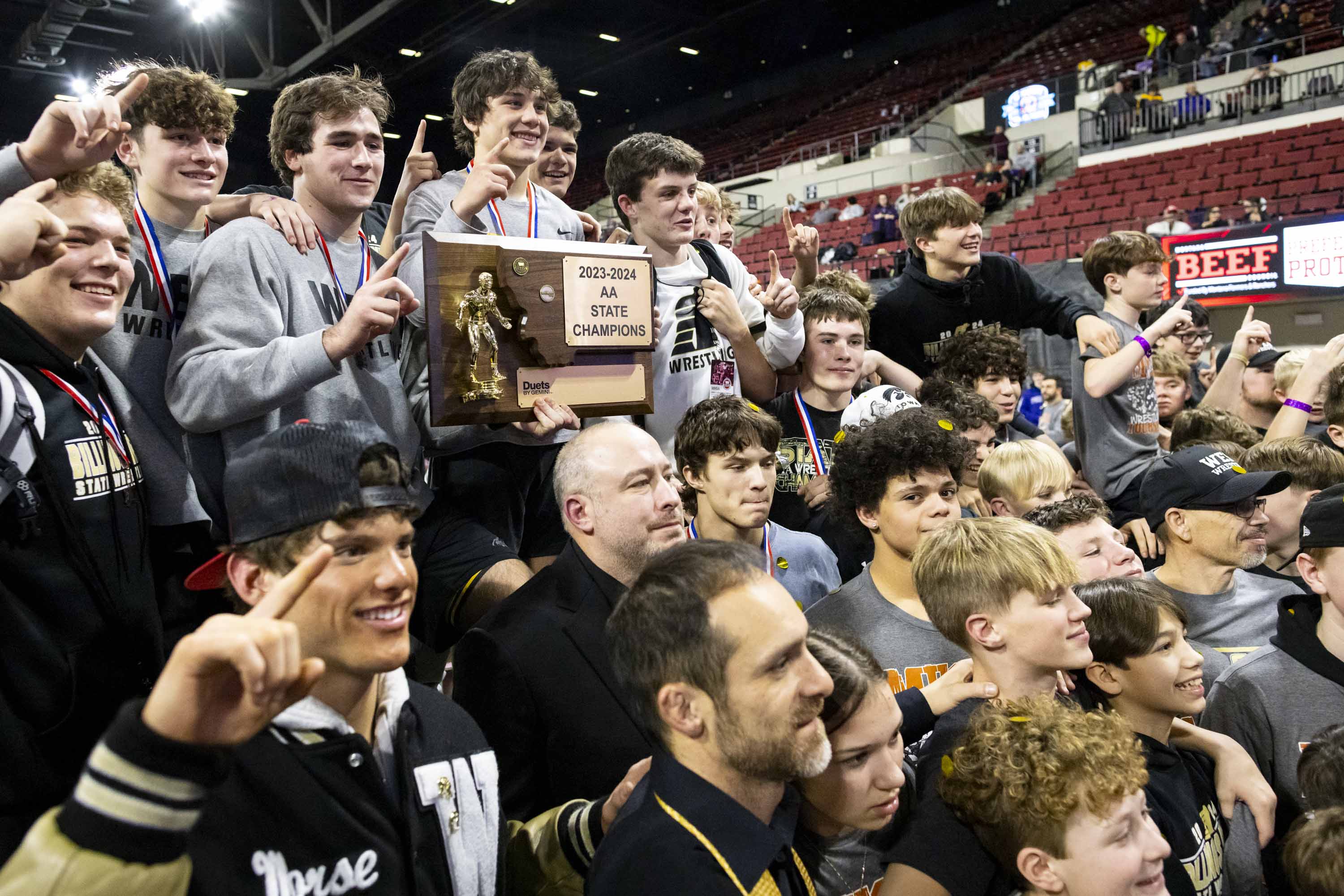 State wrestling championship matches
