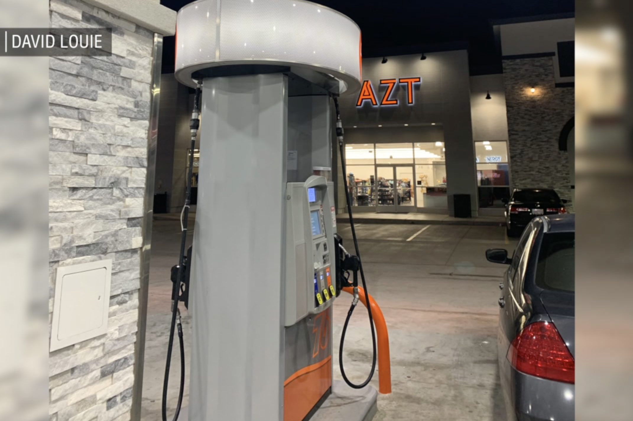 David Louie claims he was overcharged at gas pump